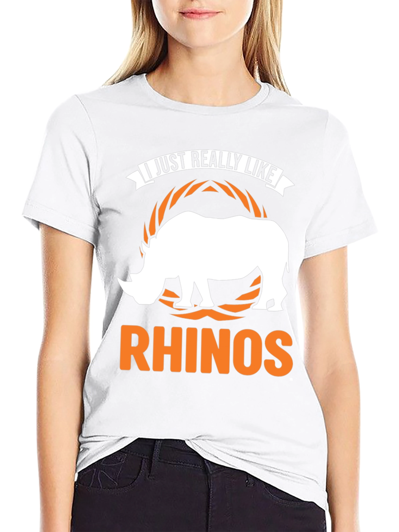 I Just Really Like Rhinos - Graphic Tee