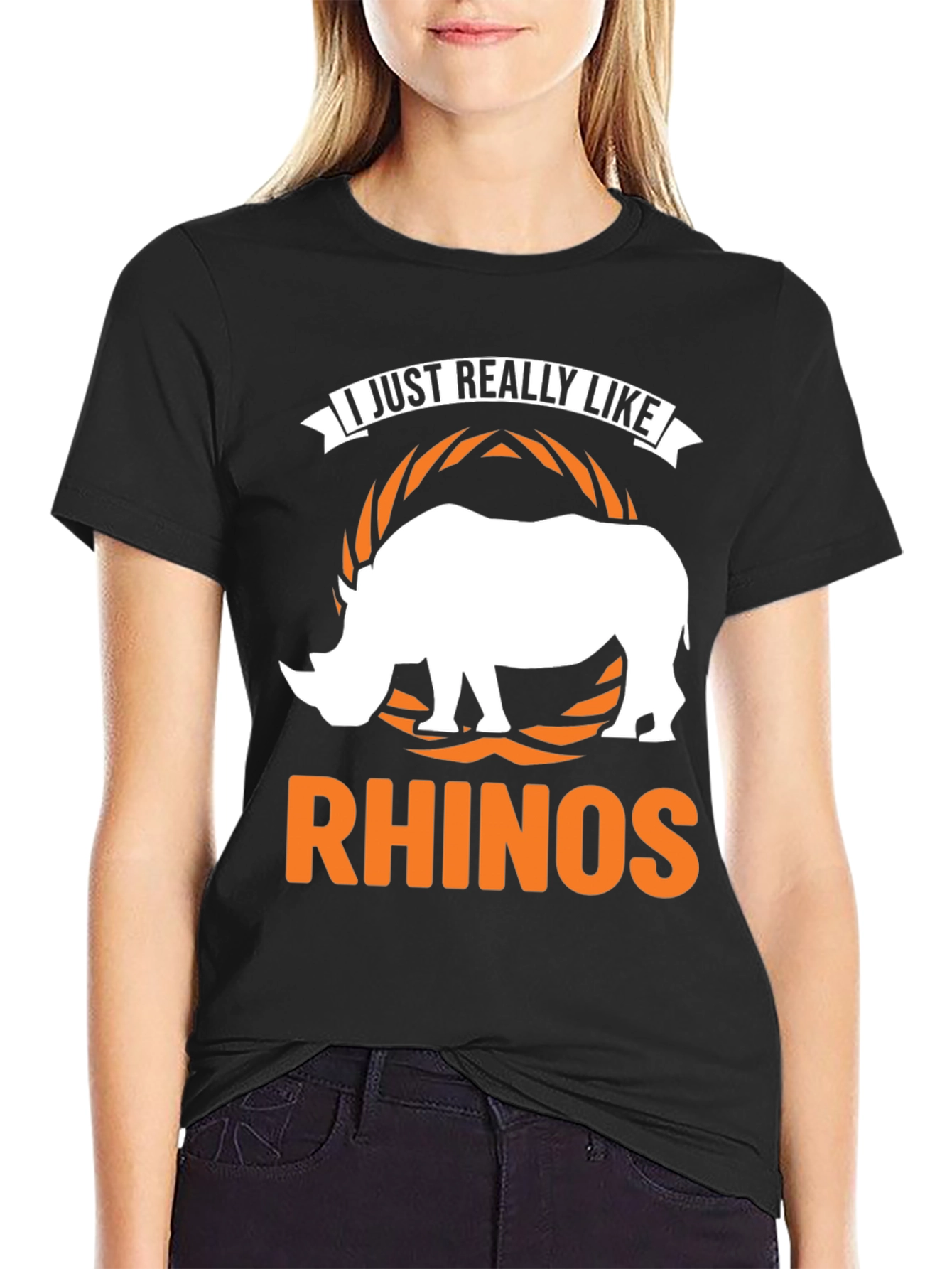 I Just Really Like Rhinos - Graphic Tee
