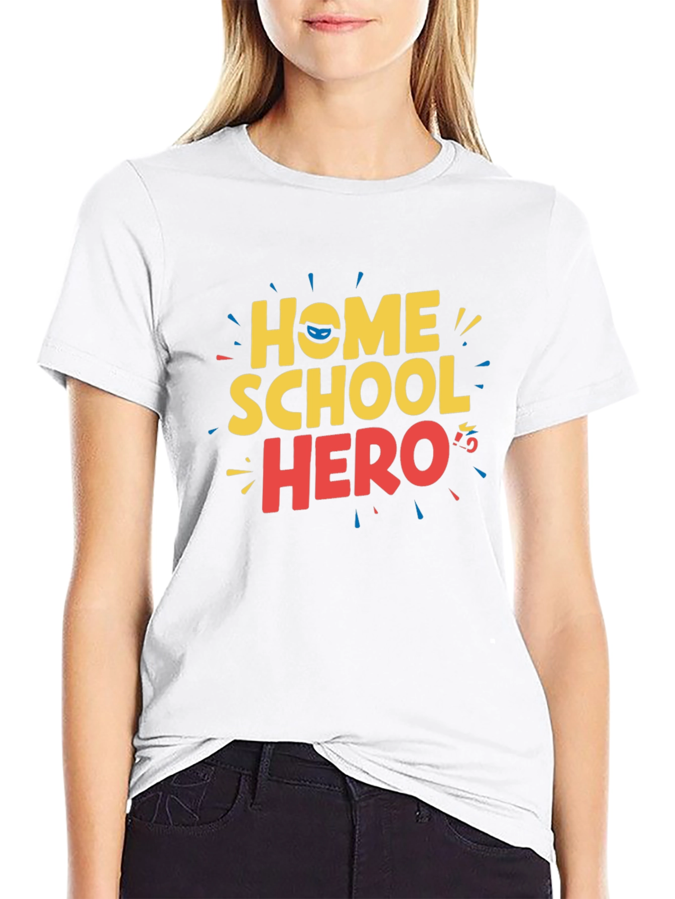 Homeschool Hero Black T-Shirt