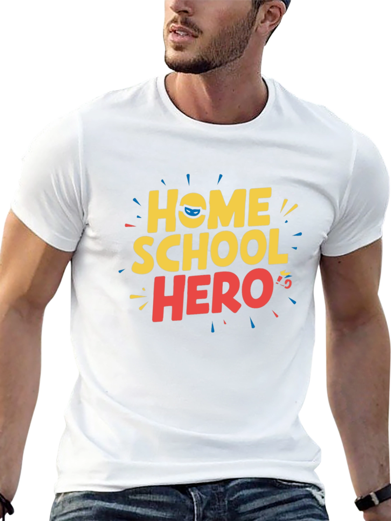 Homeschool Hero Black T-Shirt