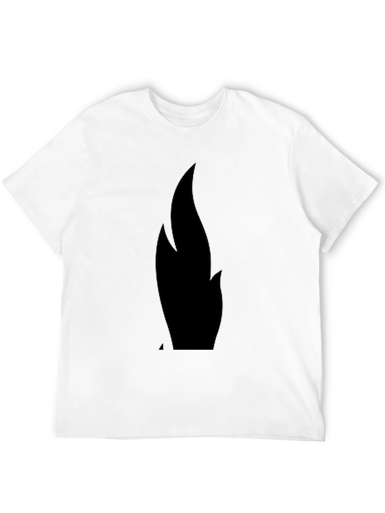 Flame Graphic Black T-Shirt
