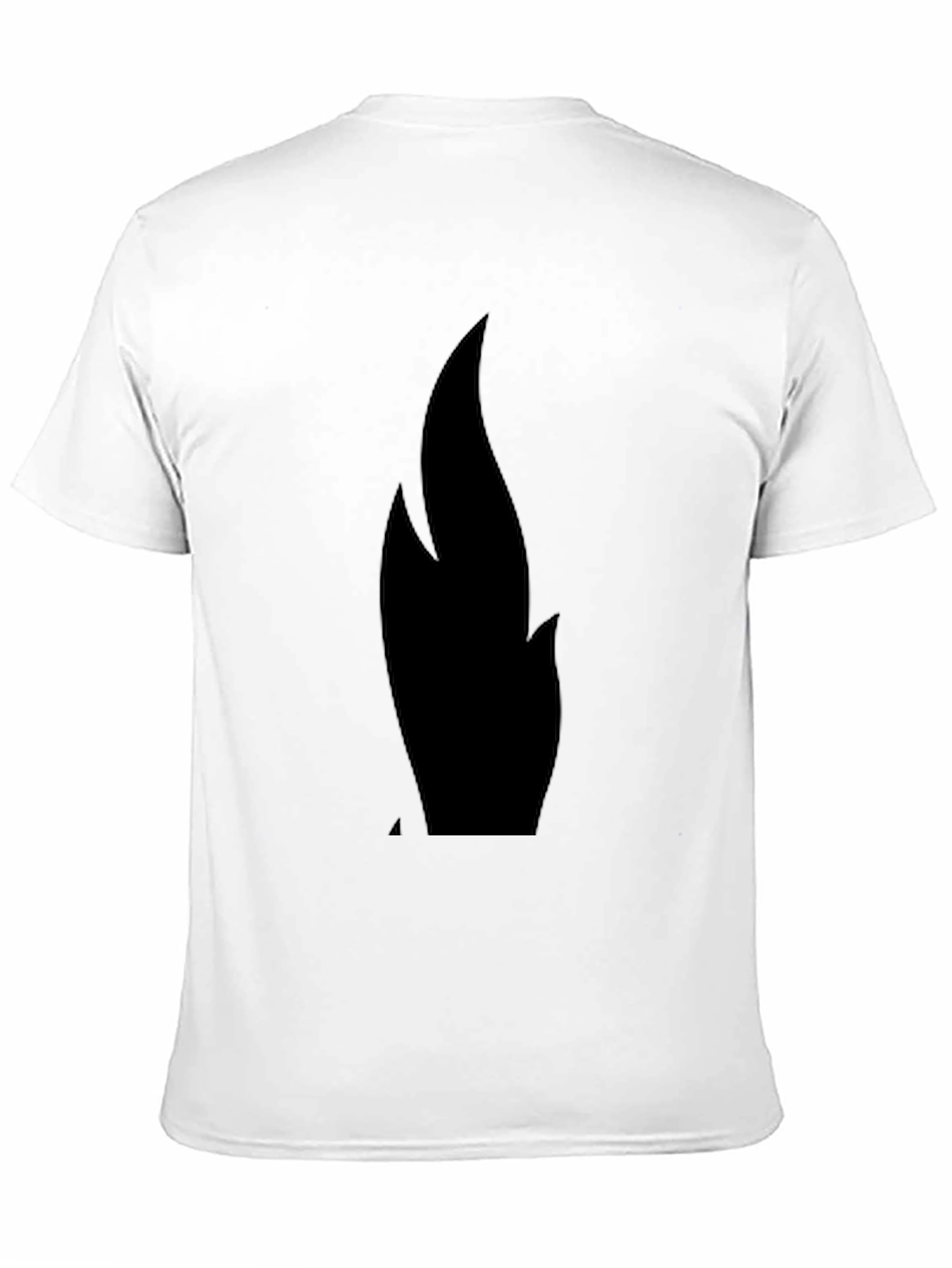 Flame Graphic Black T-Shirt