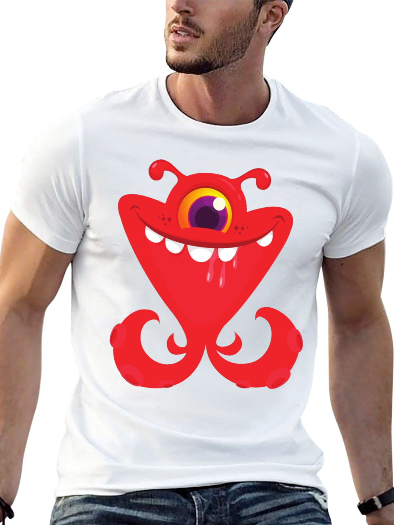 One-Eyed Monster Graphic Tee