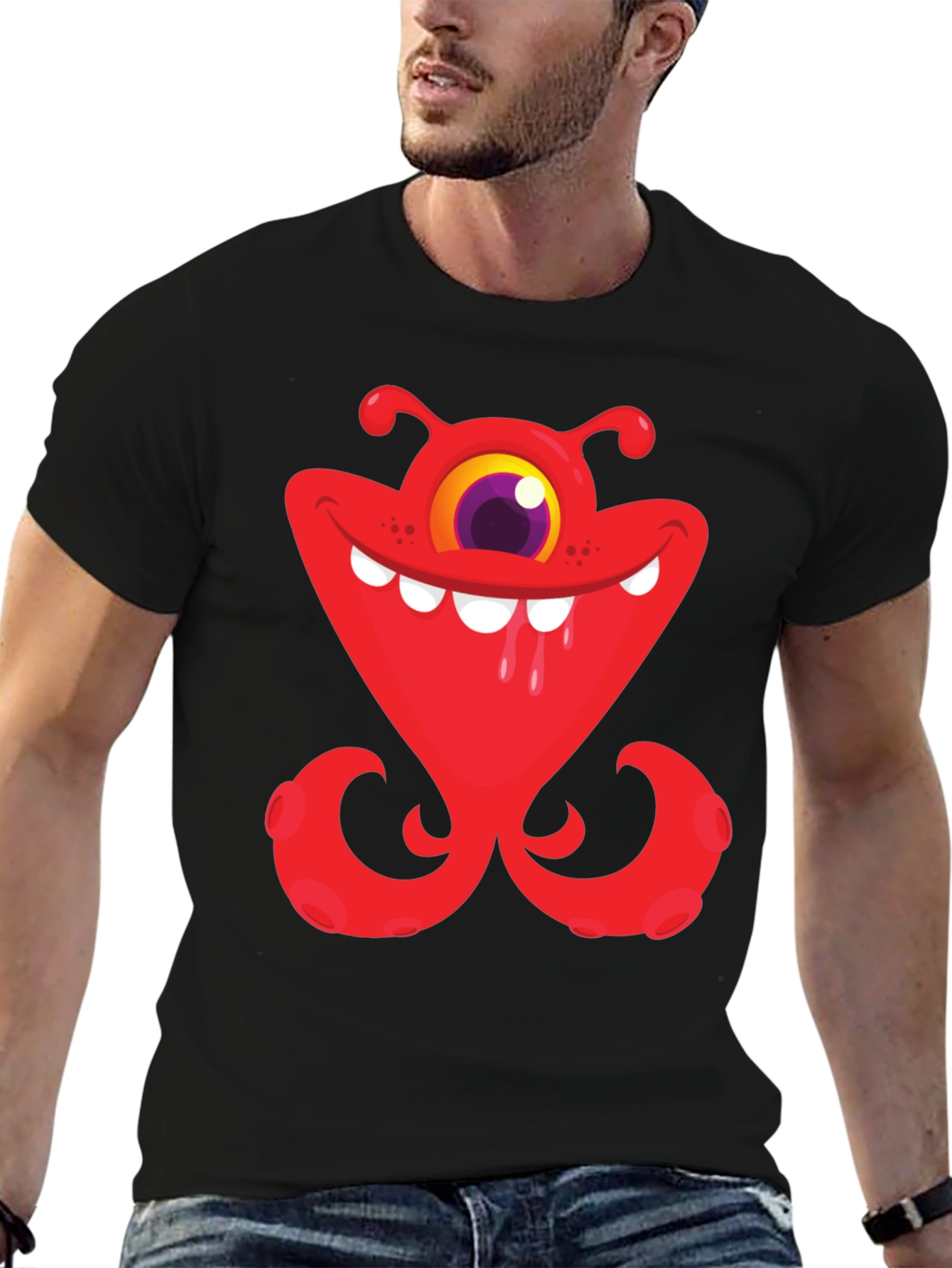 One-Eyed Monster Graphic Tee