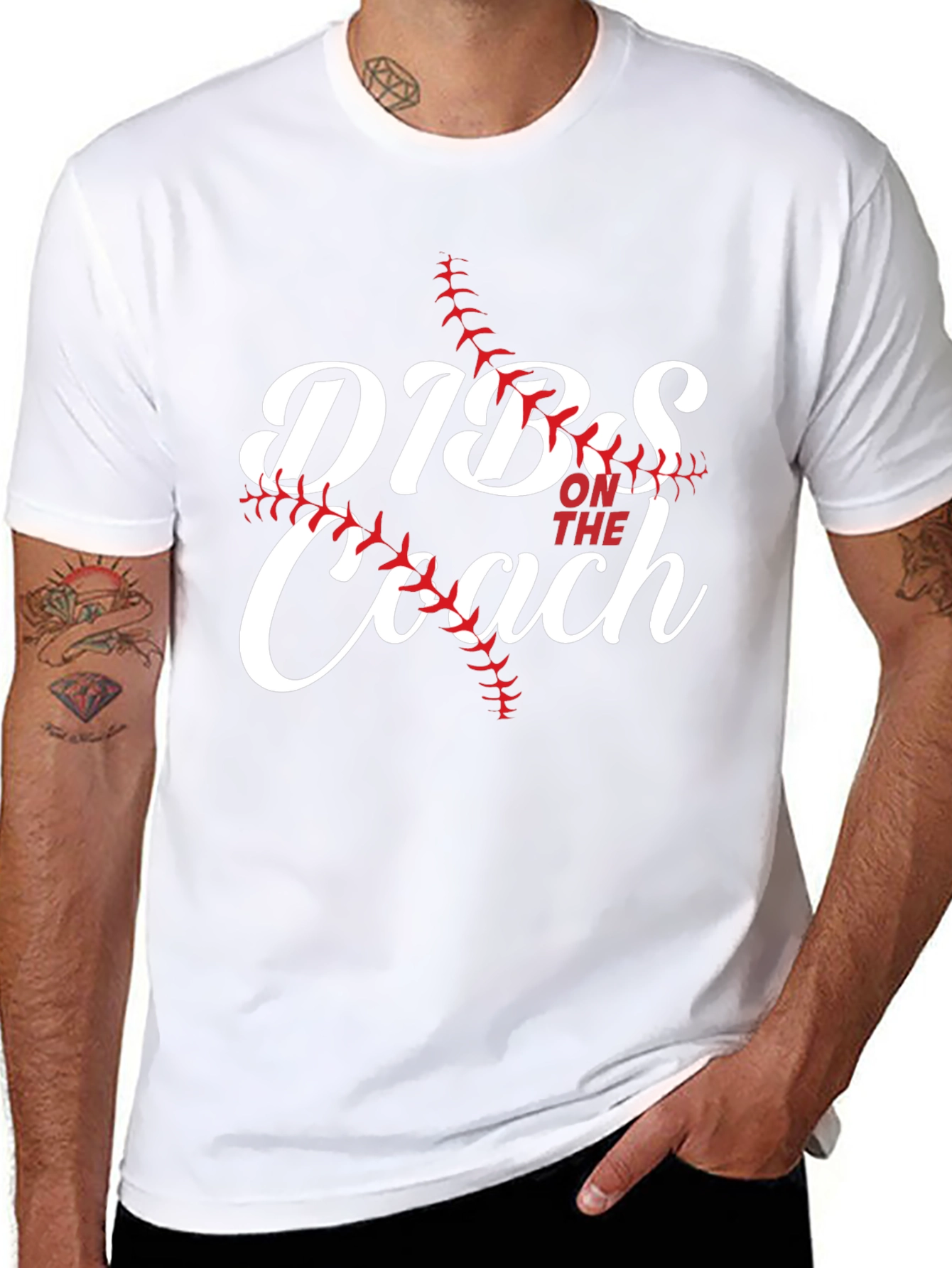 Dibs on the Coach Baseball Tee