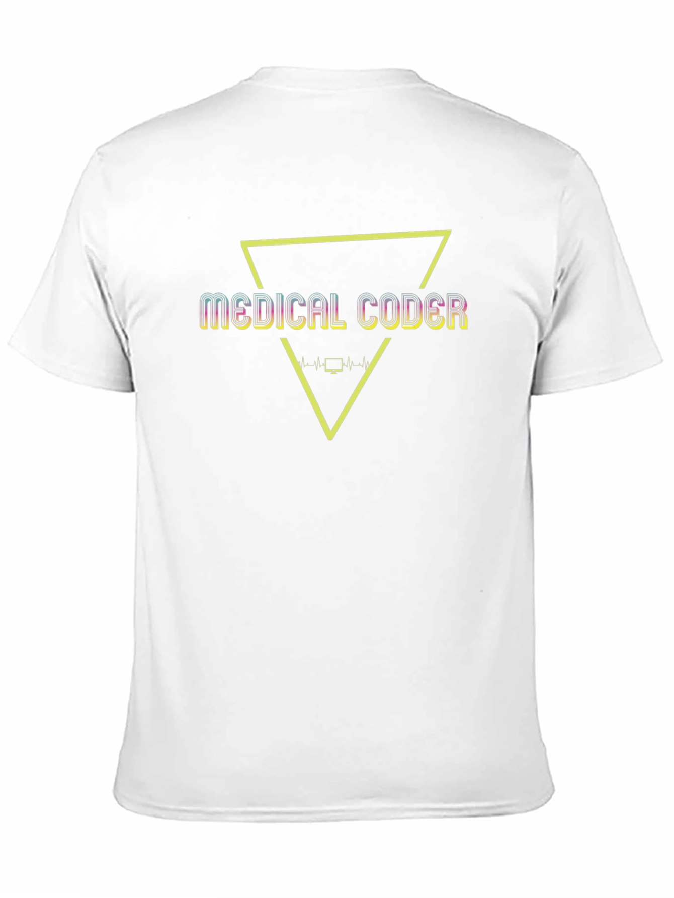 Medical Coder Triangle Graphic T-Shirt