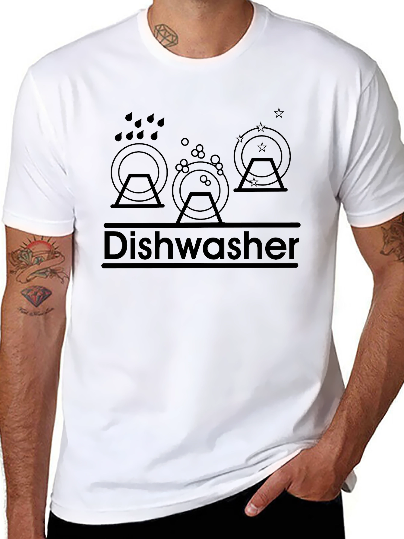 Dishwasher T-Shirt - Humorous Job Tee