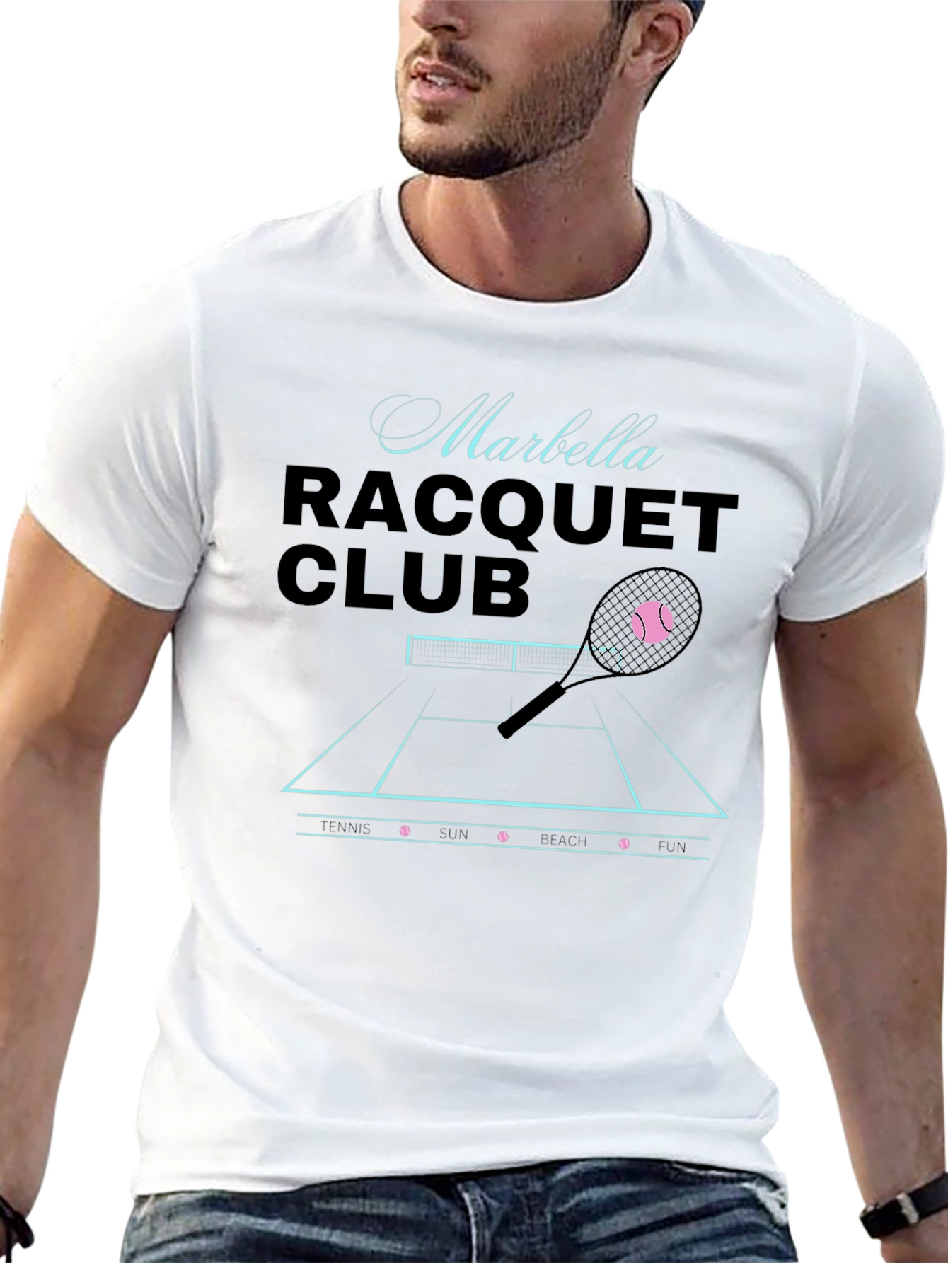 Marbella Racquet Club Graphic Tee