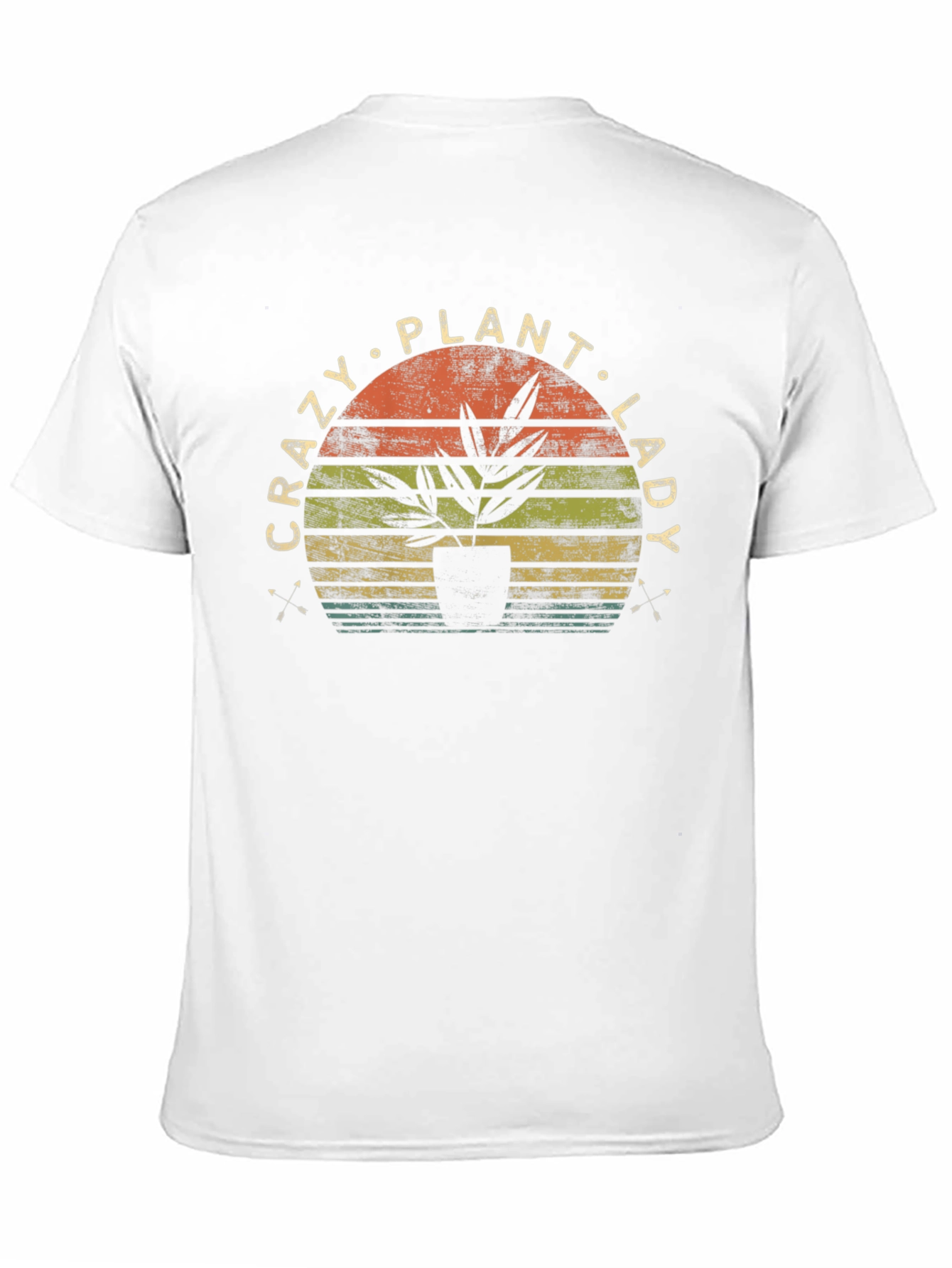 Crazy Plant Lady T-Shirt - Retro Style