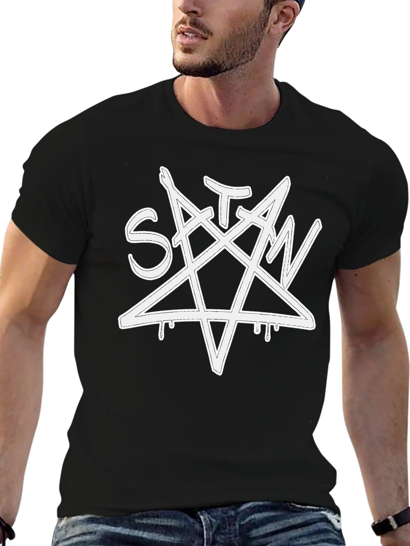 Satanic Star T-Shirt - Dark Gothic Tee