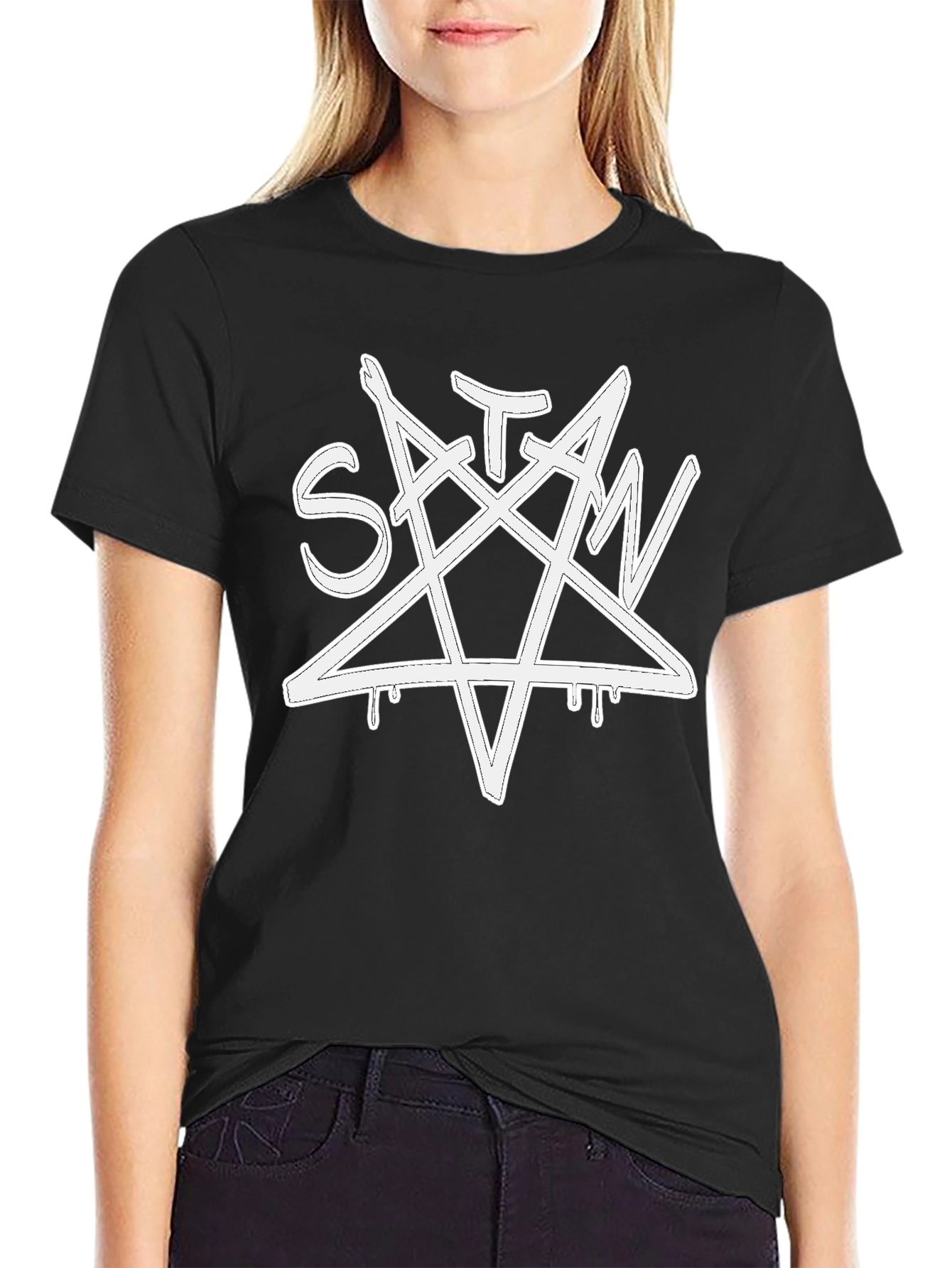 Satanic Star T-Shirt - Dark Gothic Tee