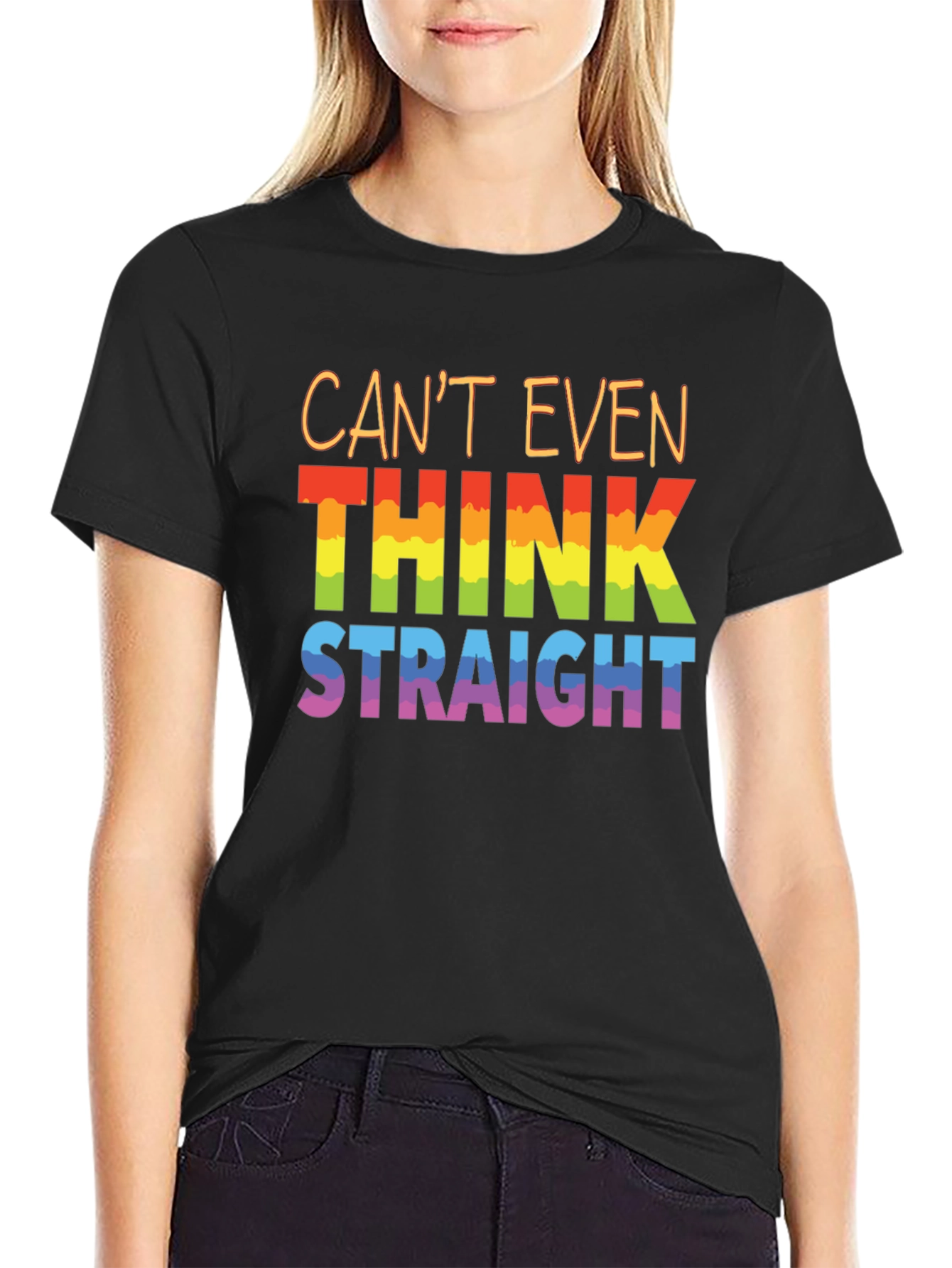 Cant Even Think Straight Pride T-Shirt