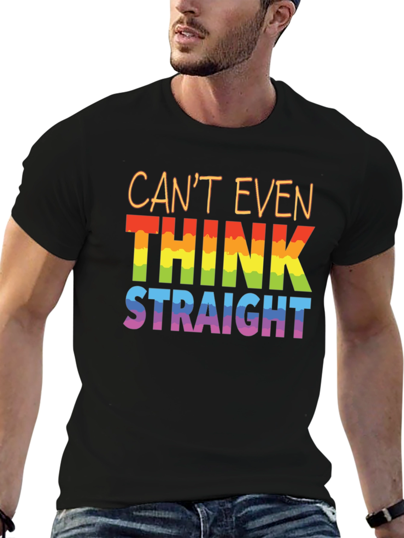 Cant Even Think Straight Pride T-Shirt