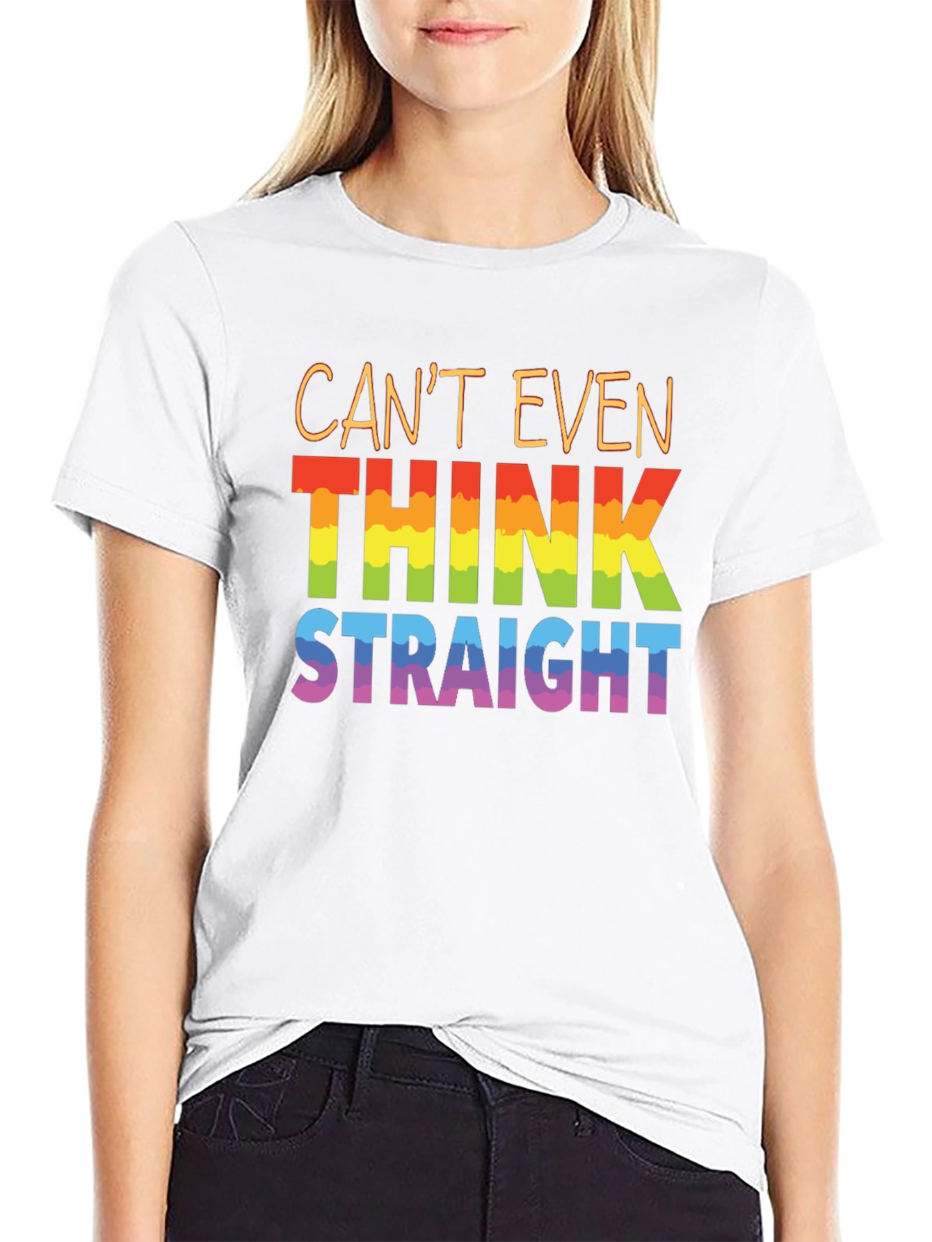 Cant Even Think Straight Pride T-Shirt