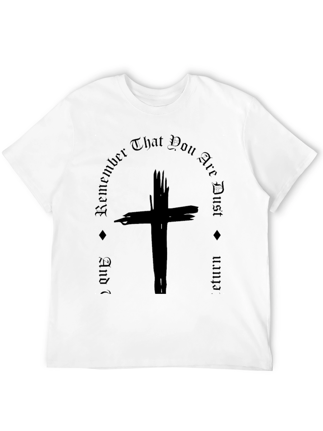 Remember You Are Dust Cross Graphic Tee