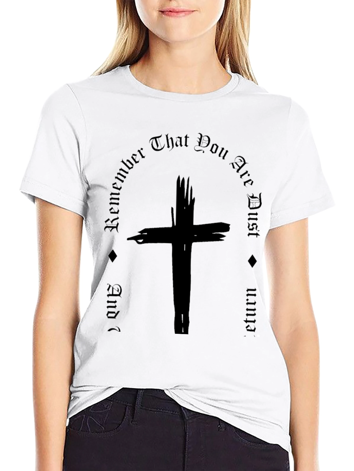 Remember You Are Dust Cross Graphic Tee