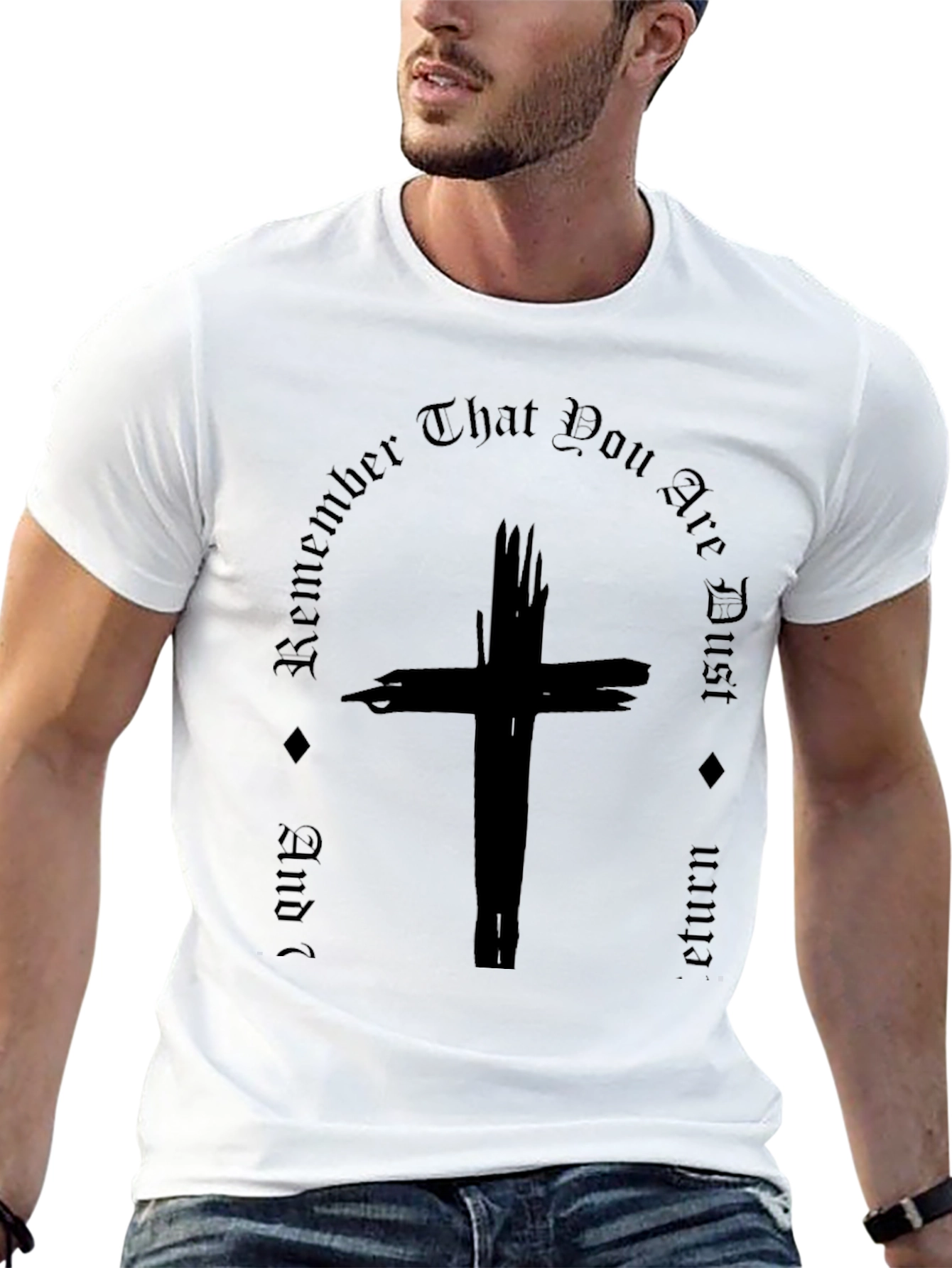 Remember You Are Dust Cross Graphic Tee