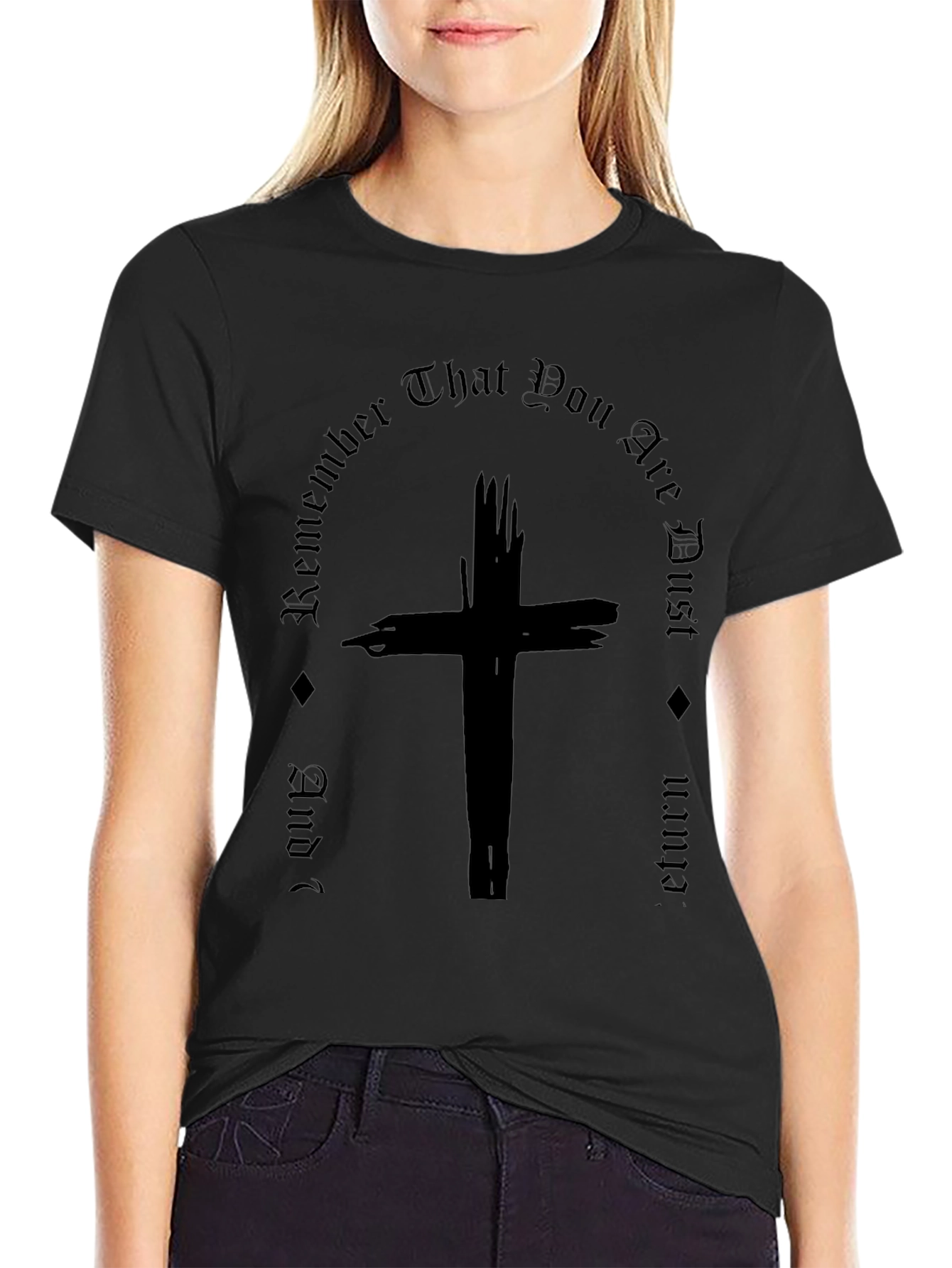 Remember You Are Dust Cross Graphic Tee