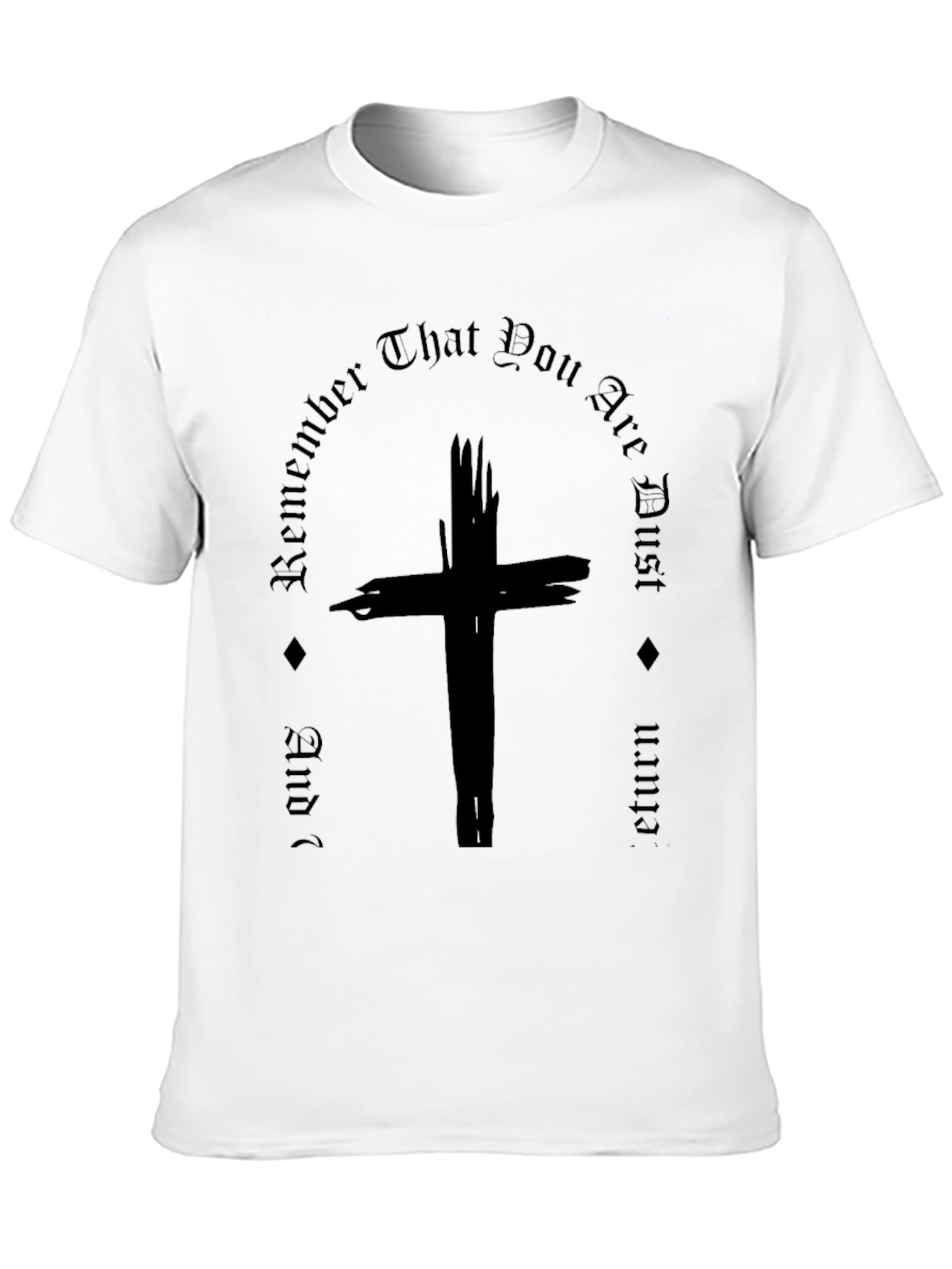 Remember You Are Dust Cross Graphic Tee
