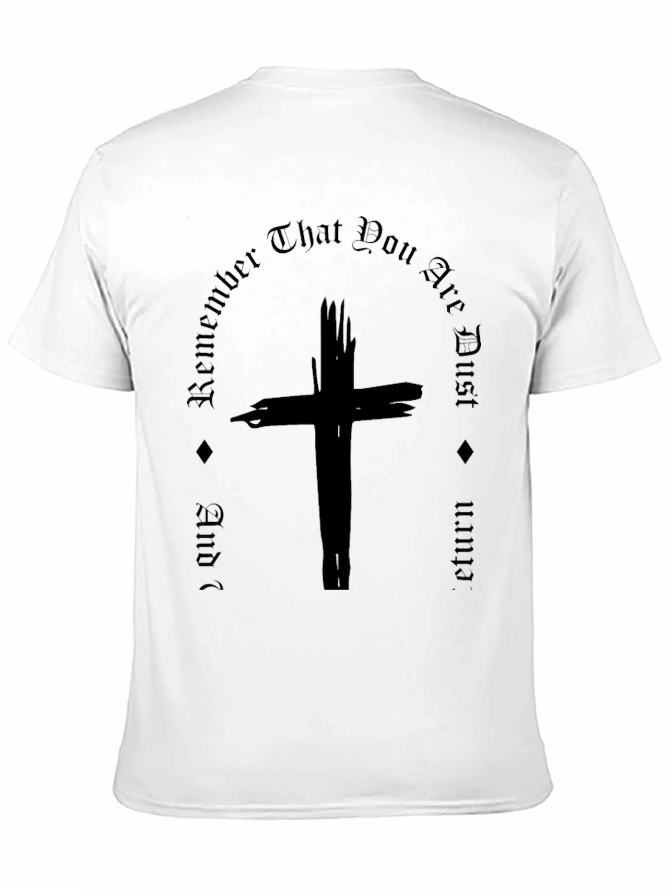 Remember You Are Dust Cross Graphic Tee