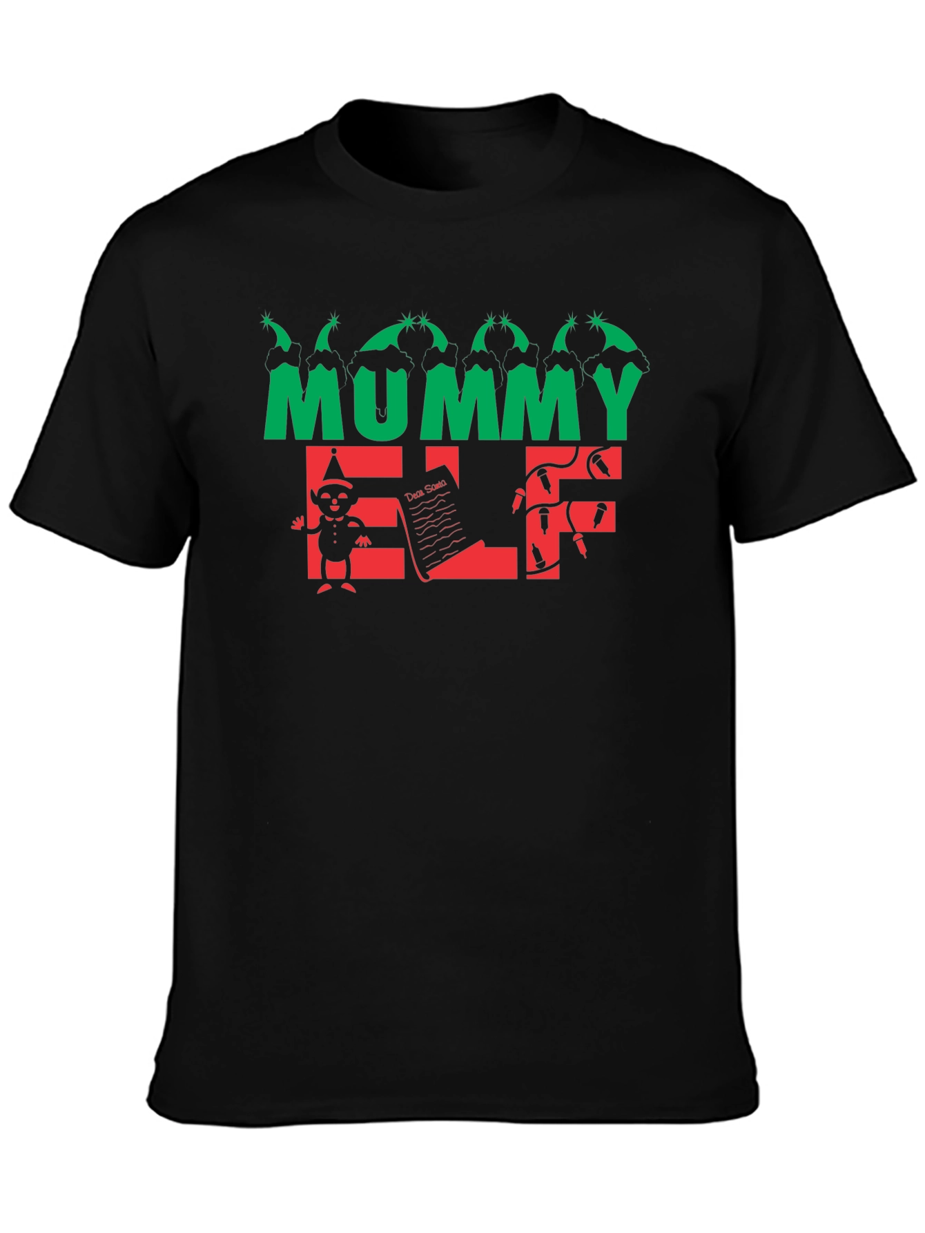 Mummy Elf Christmas T-Shirt