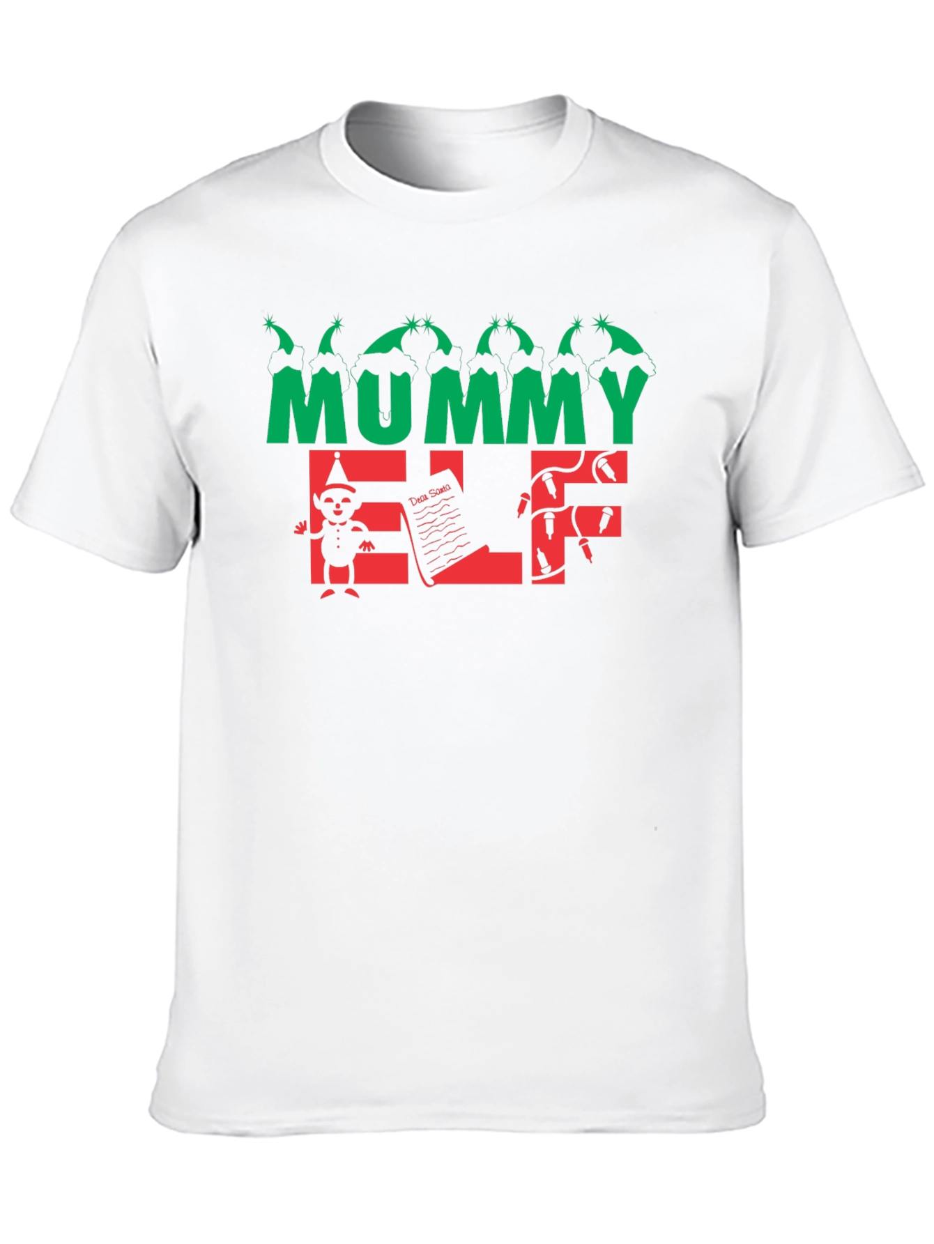 Mummy Elf Christmas T-Shirt