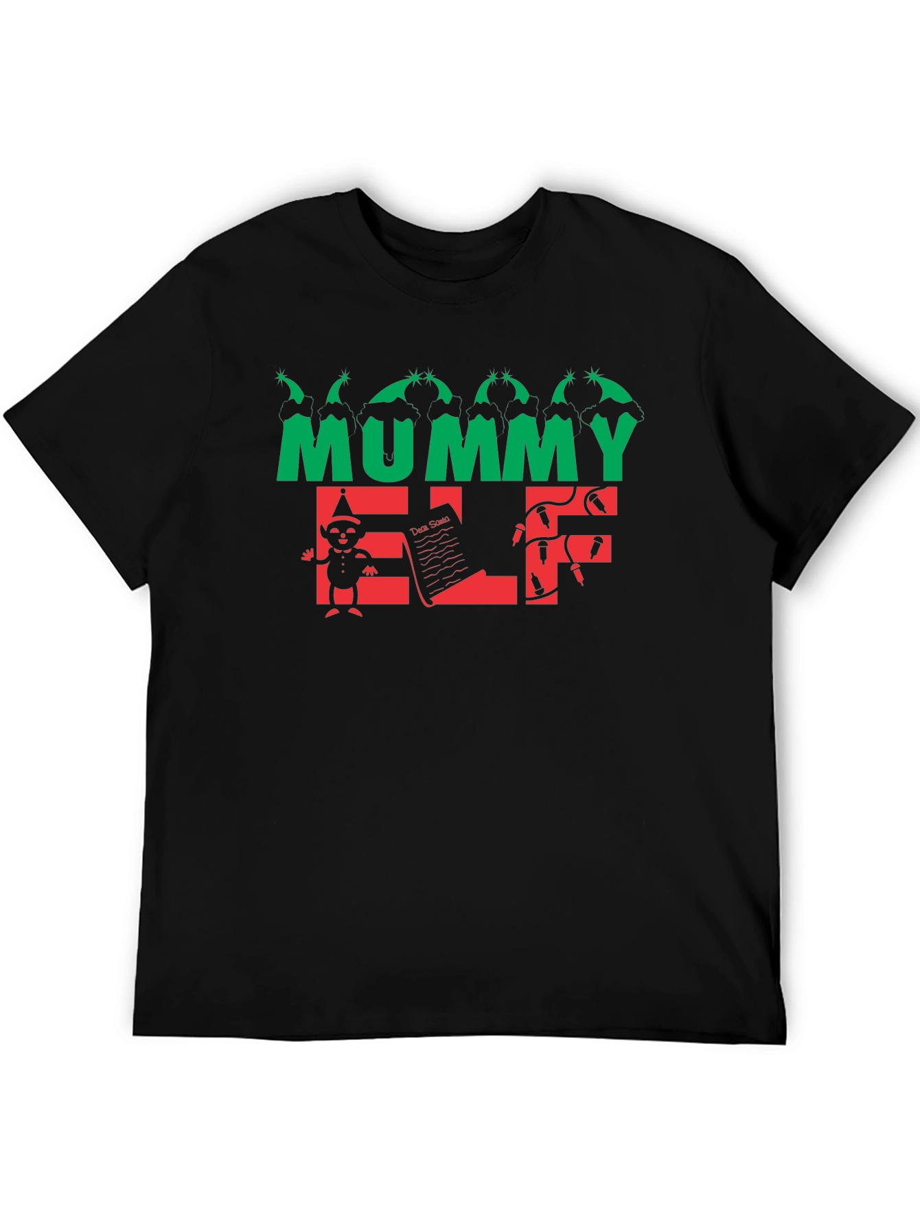 Mummy Elf Christmas T-Shirt