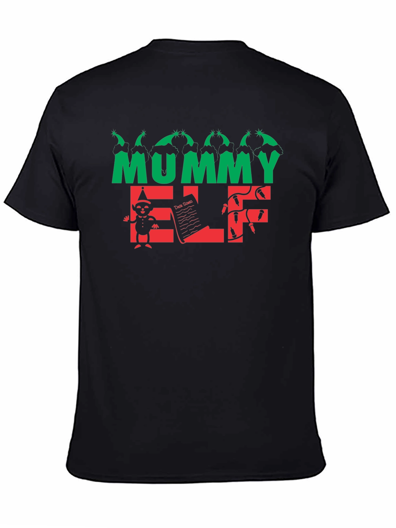 Mummy Elf Christmas T-Shirt