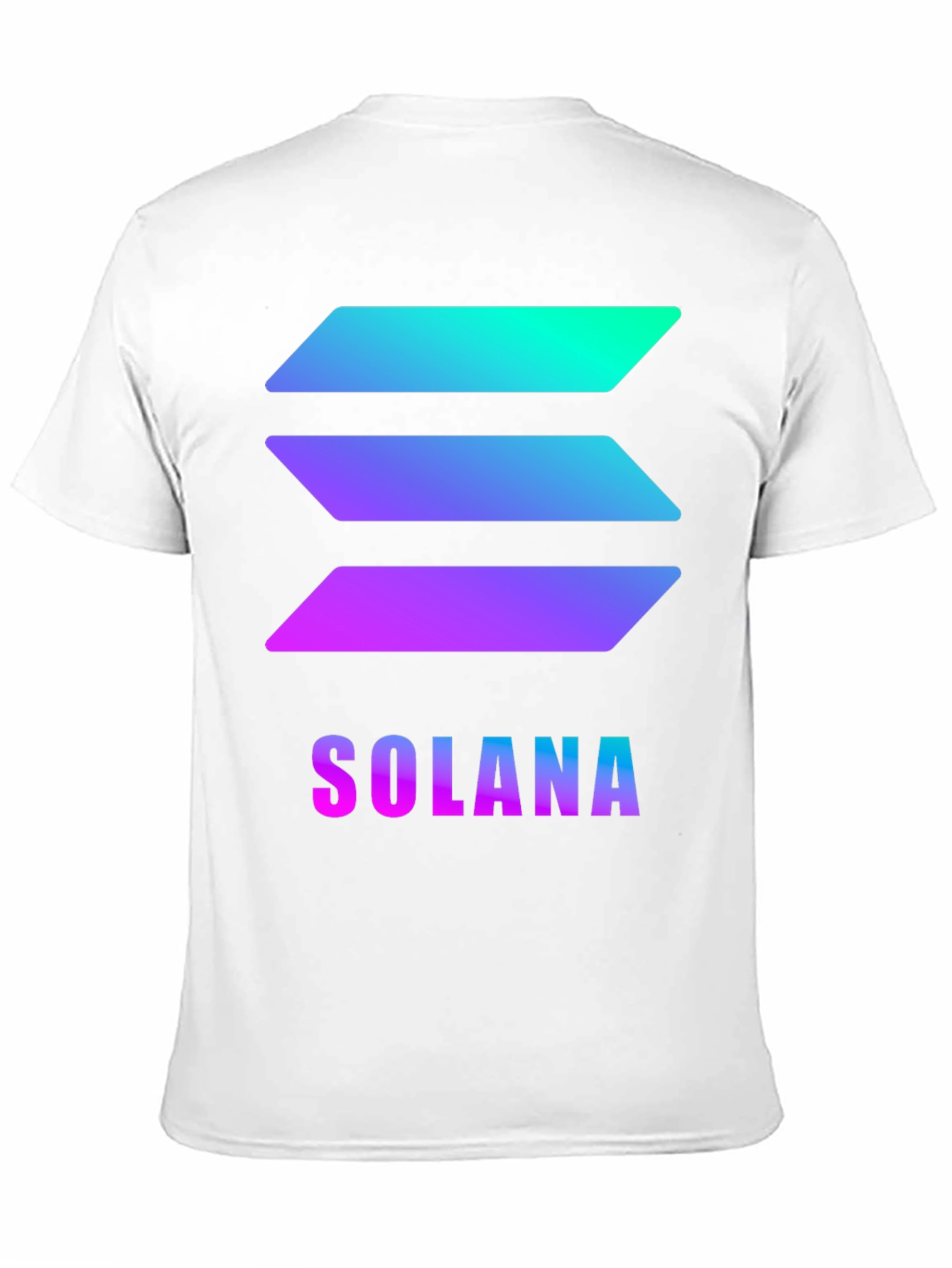Solana Graphic T-Shirt - Crypto Inspired Fashion