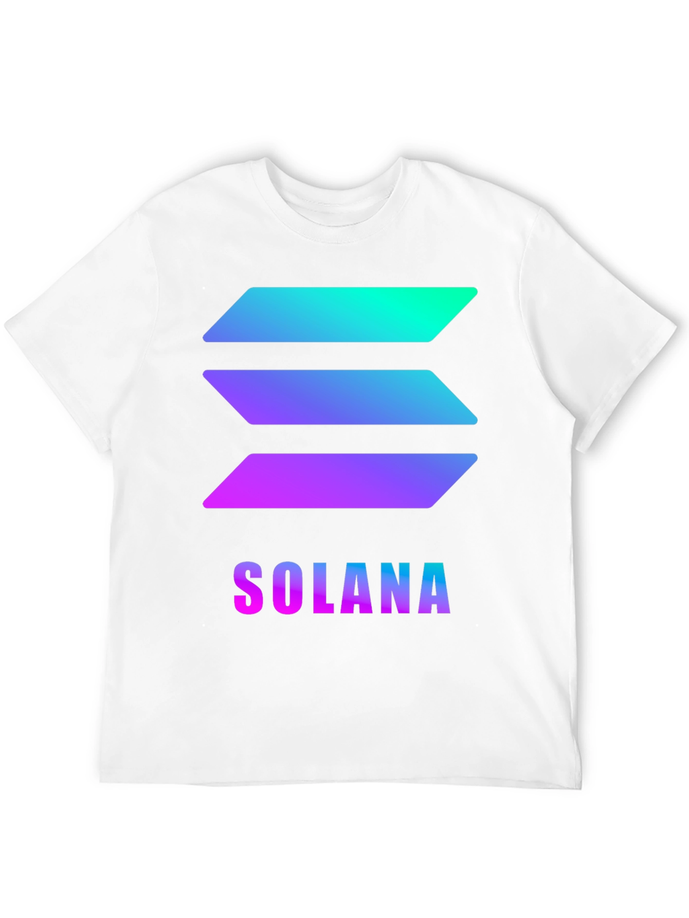 Solana Graphic T-Shirt - Crypto Inspired Fashion