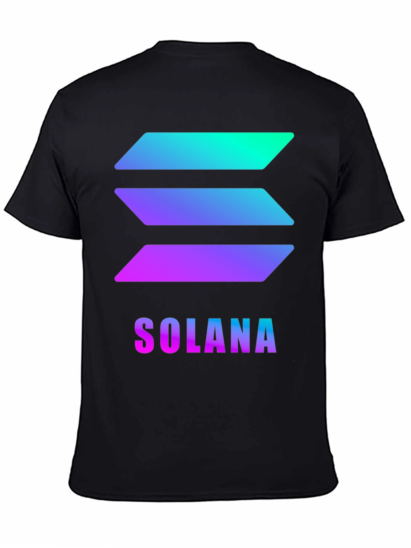 Solana Graphic T-Shirt - Crypto Inspired Fashion
