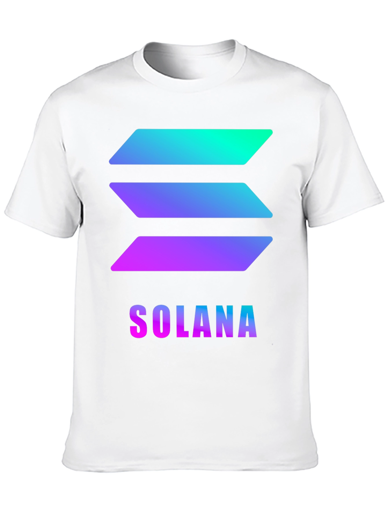 Solana Graphic T-Shirt - Crypto Inspired Fashion