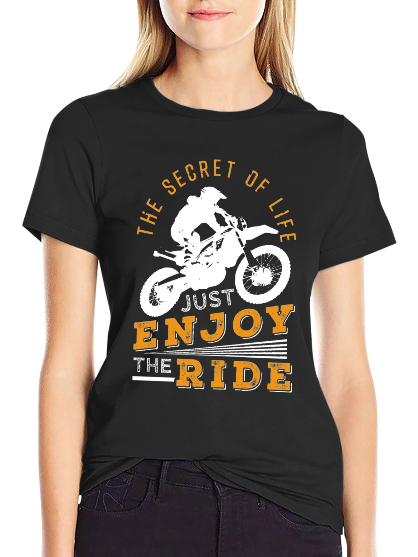 The Secret of Life Dirt Bike T-Shirt