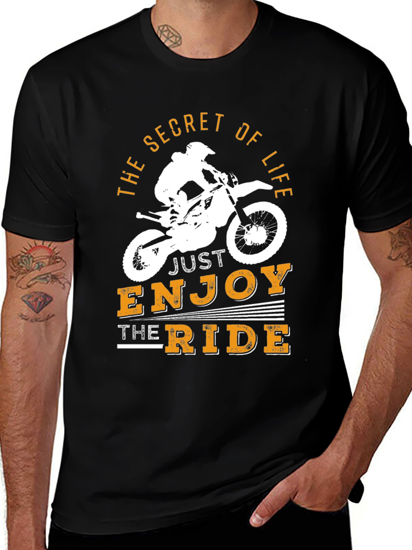 The Secret of Life Dirt Bike T-Shirt