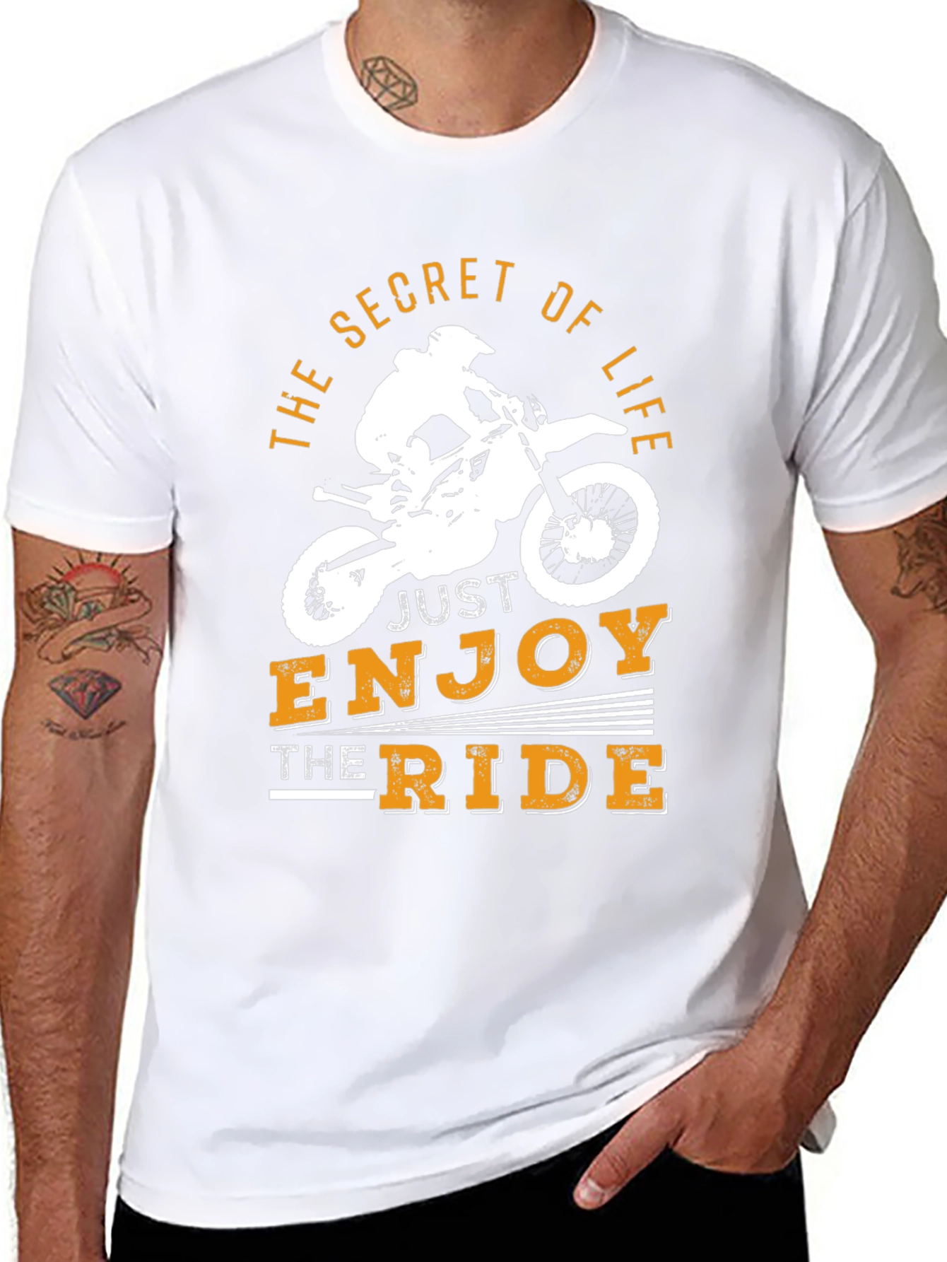 The Secret of Life Dirt Bike T-Shirt