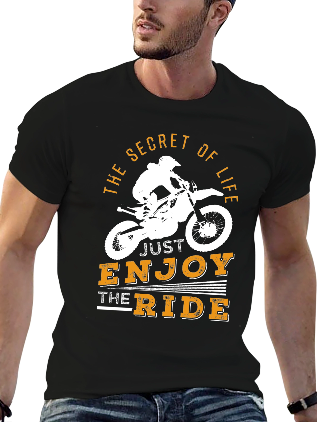 The Secret of Life Dirt Bike T-Shirt