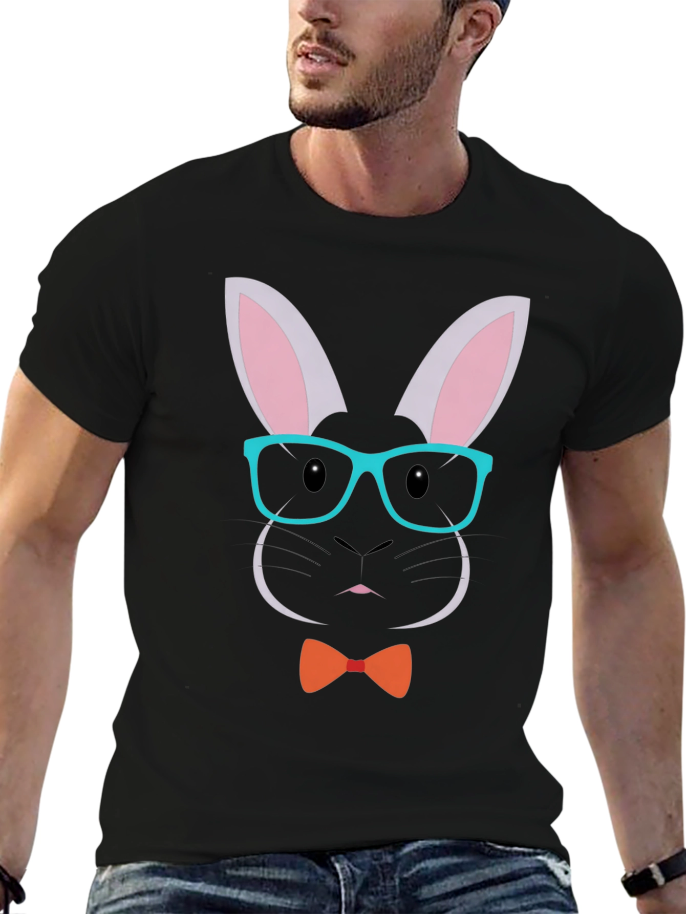 Hipster Bunny T-Shirt