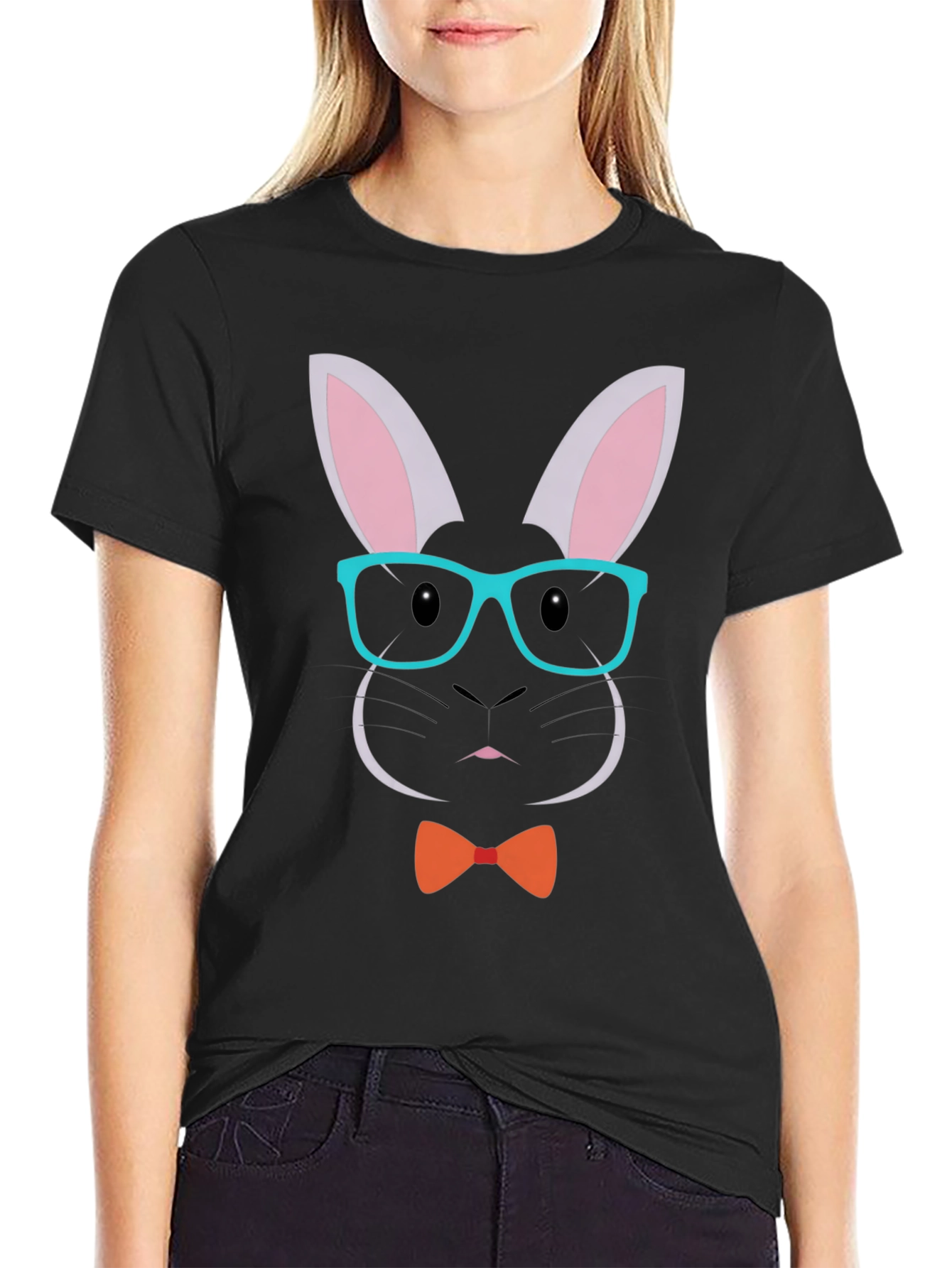 Hipster Bunny T-Shirt
