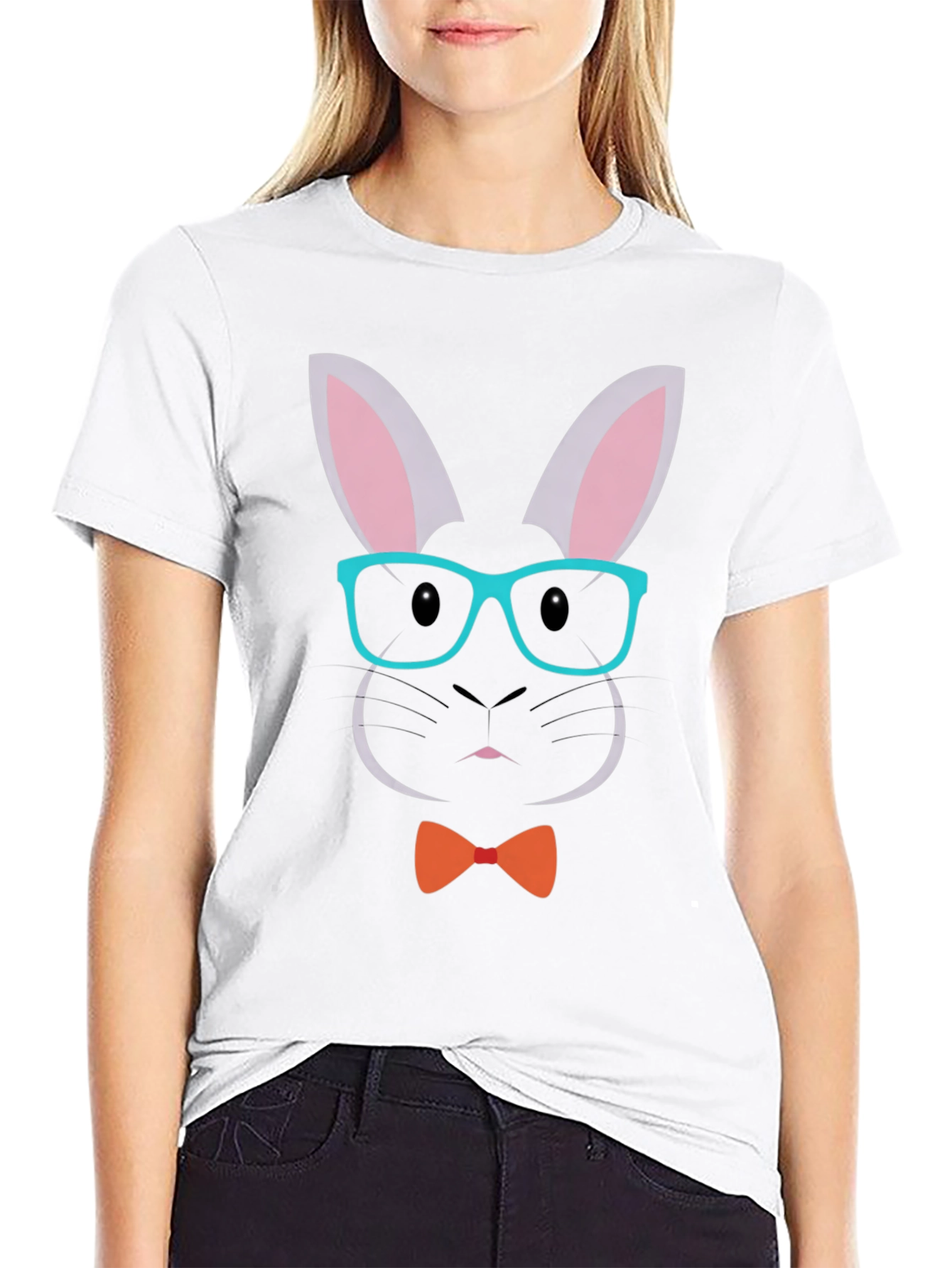 Hipster Bunny T-Shirt