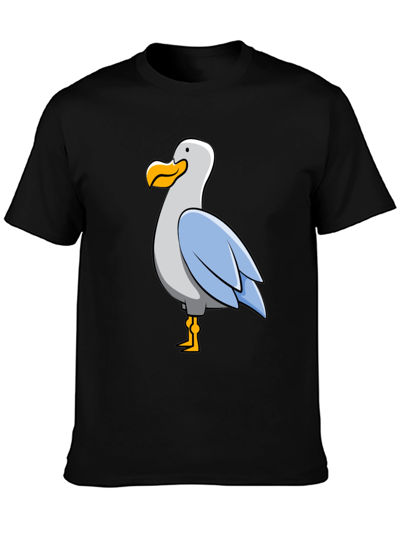 Seagull Graphic Tee - Funny Bird Lover Shirt