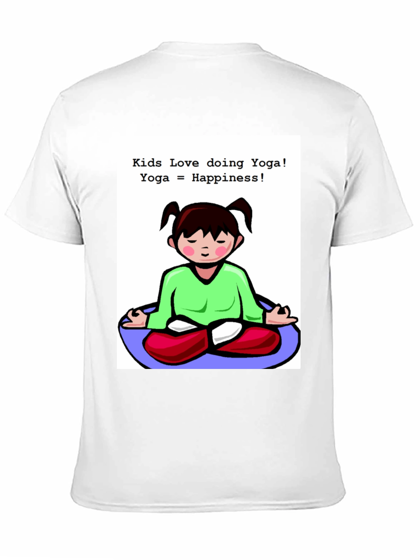 Kids Yoga T-Shirt - Love Doing Yoga