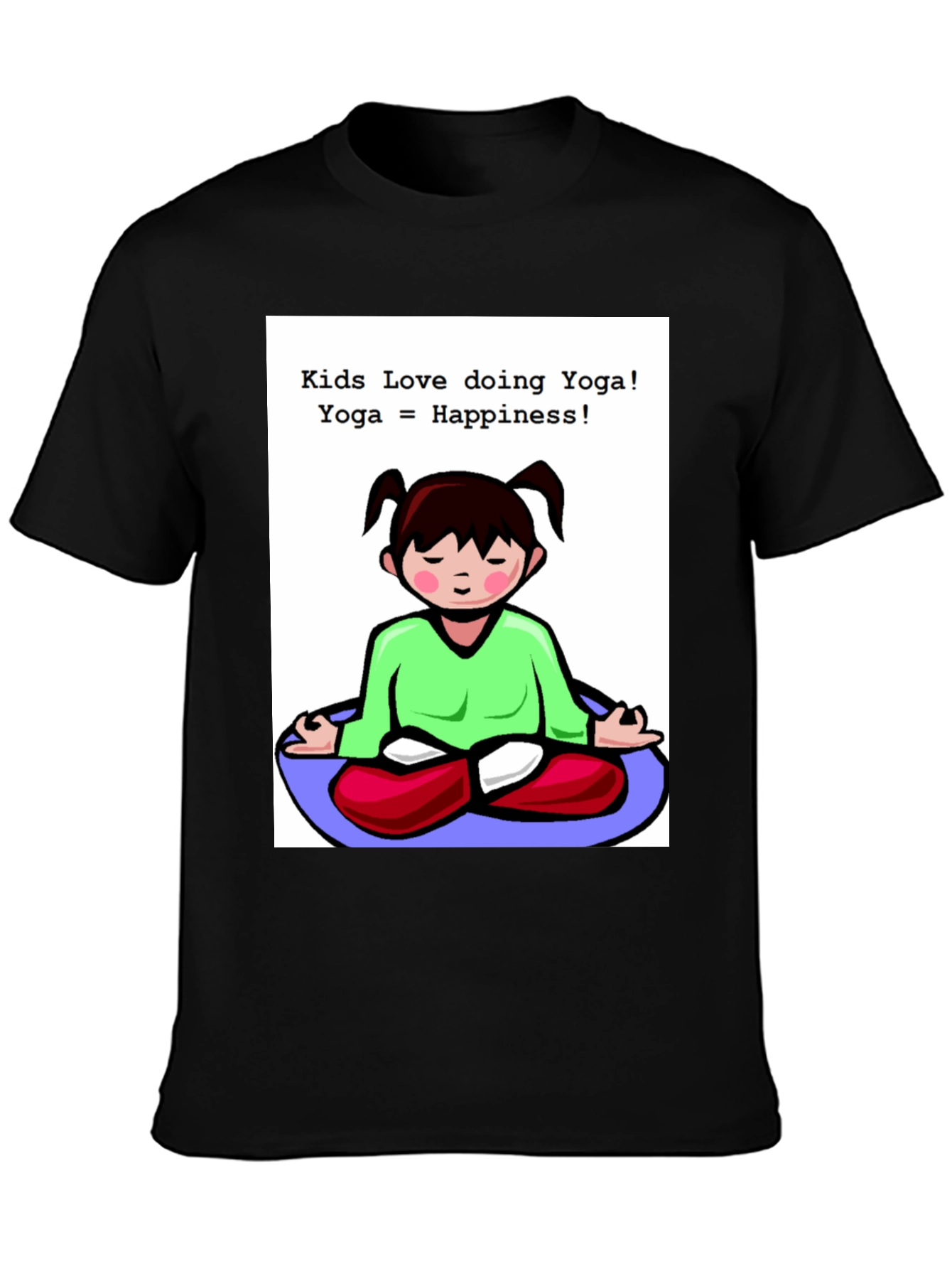 Kids Yoga T-Shirt - Love Doing Yoga