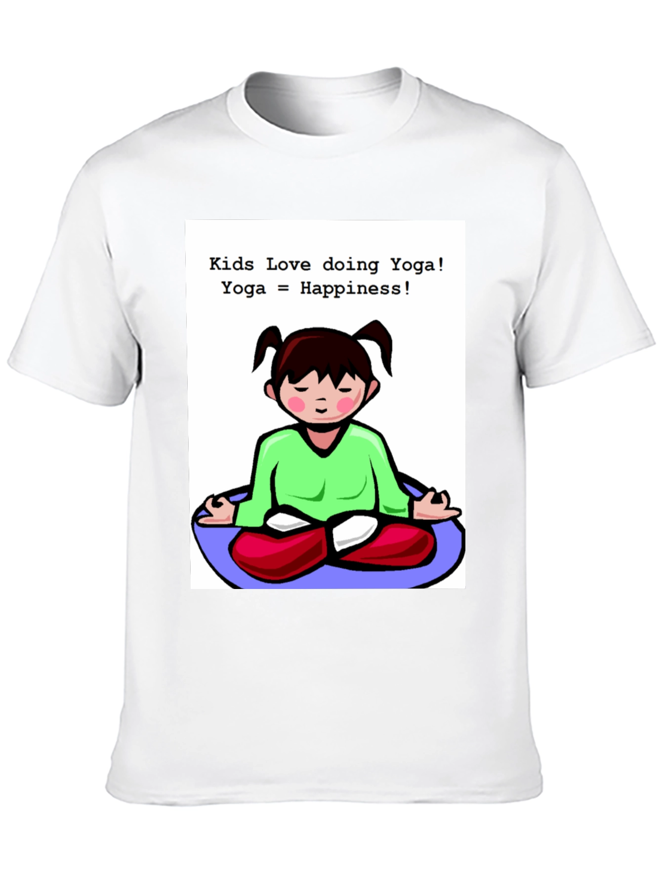Kids Yoga T-Shirt - Love Doing Yoga