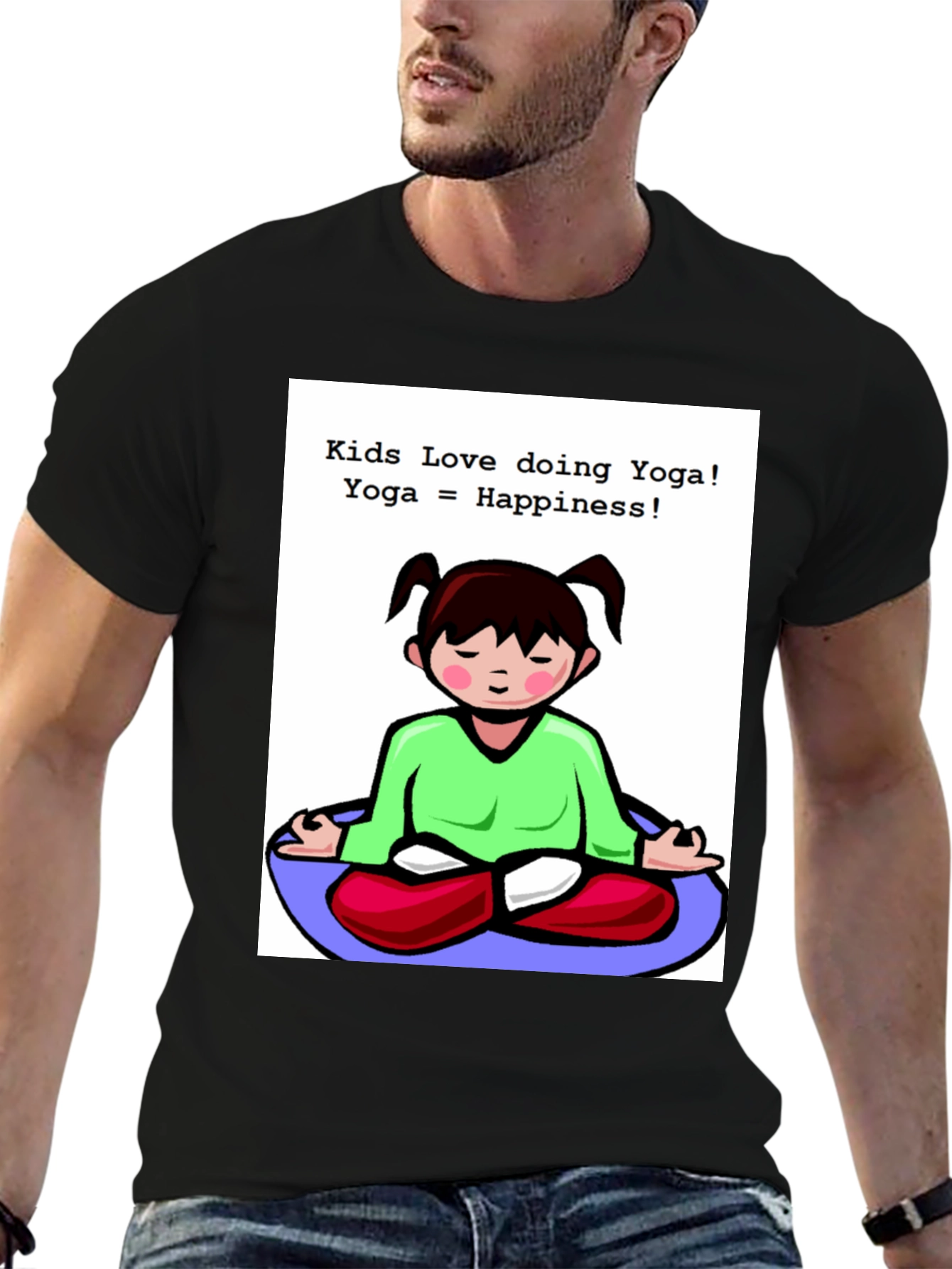 Kids Yoga T-Shirt - Love Doing Yoga