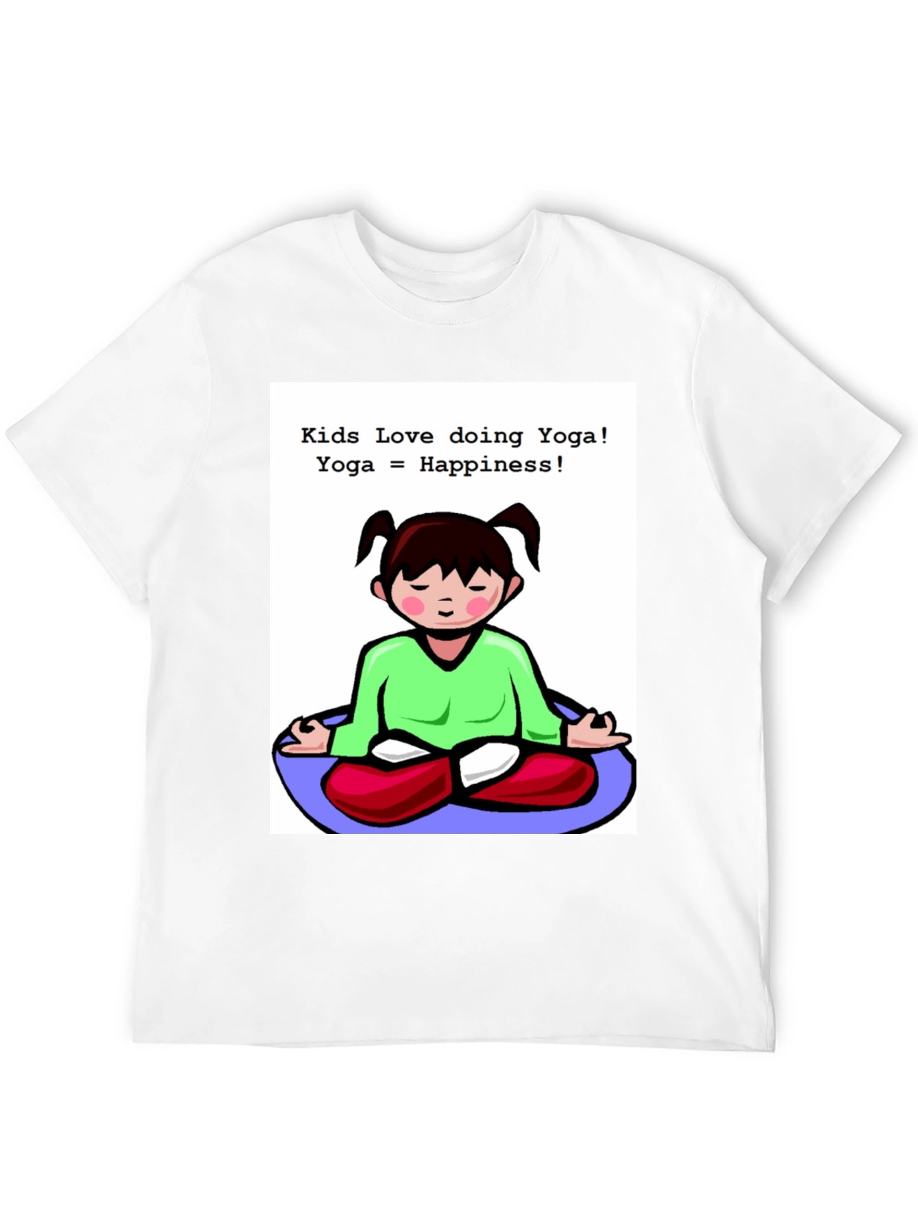 Kids Yoga T-Shirt - Love Doing Yoga