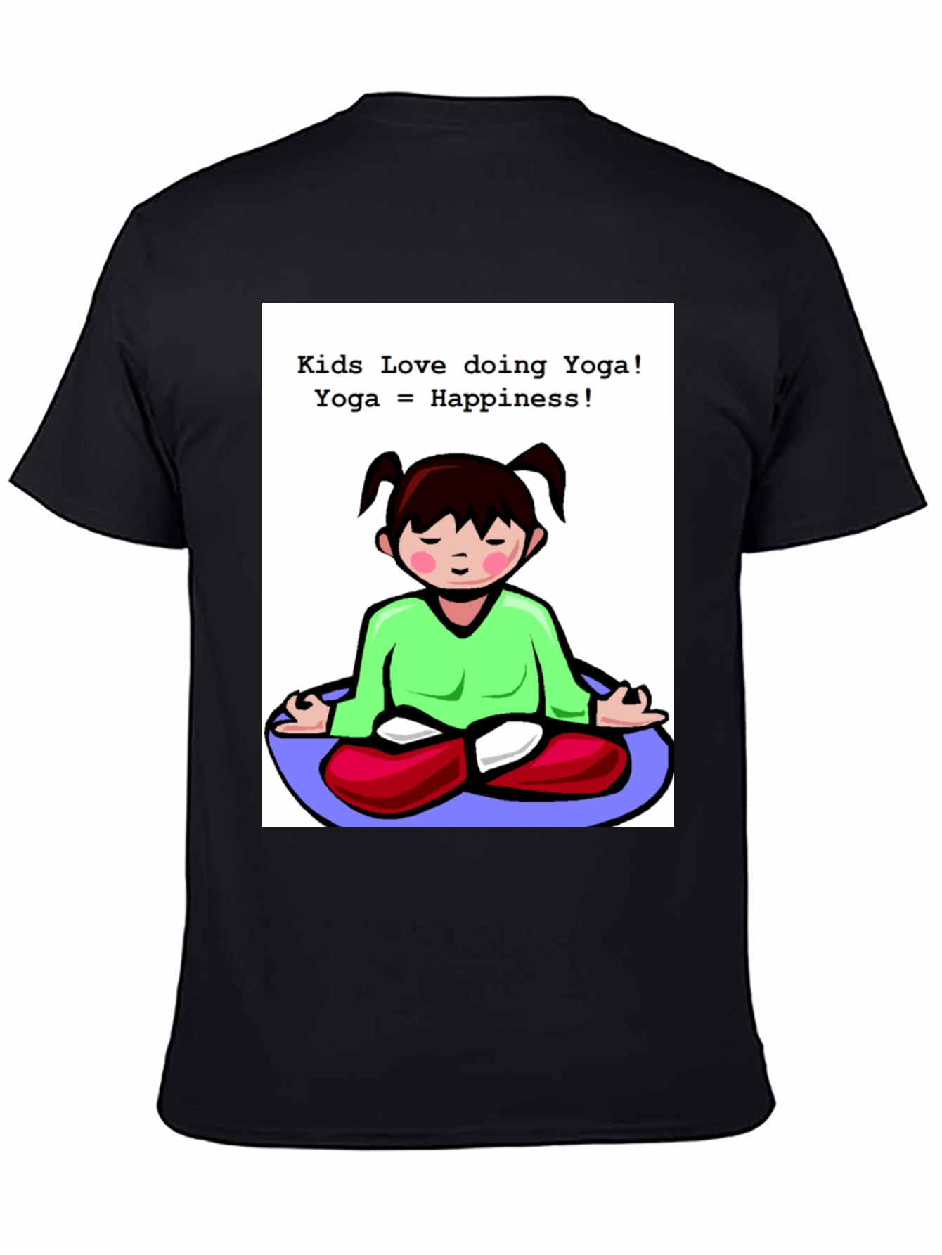 Kids Yoga T-Shirt - Love Doing Yoga
