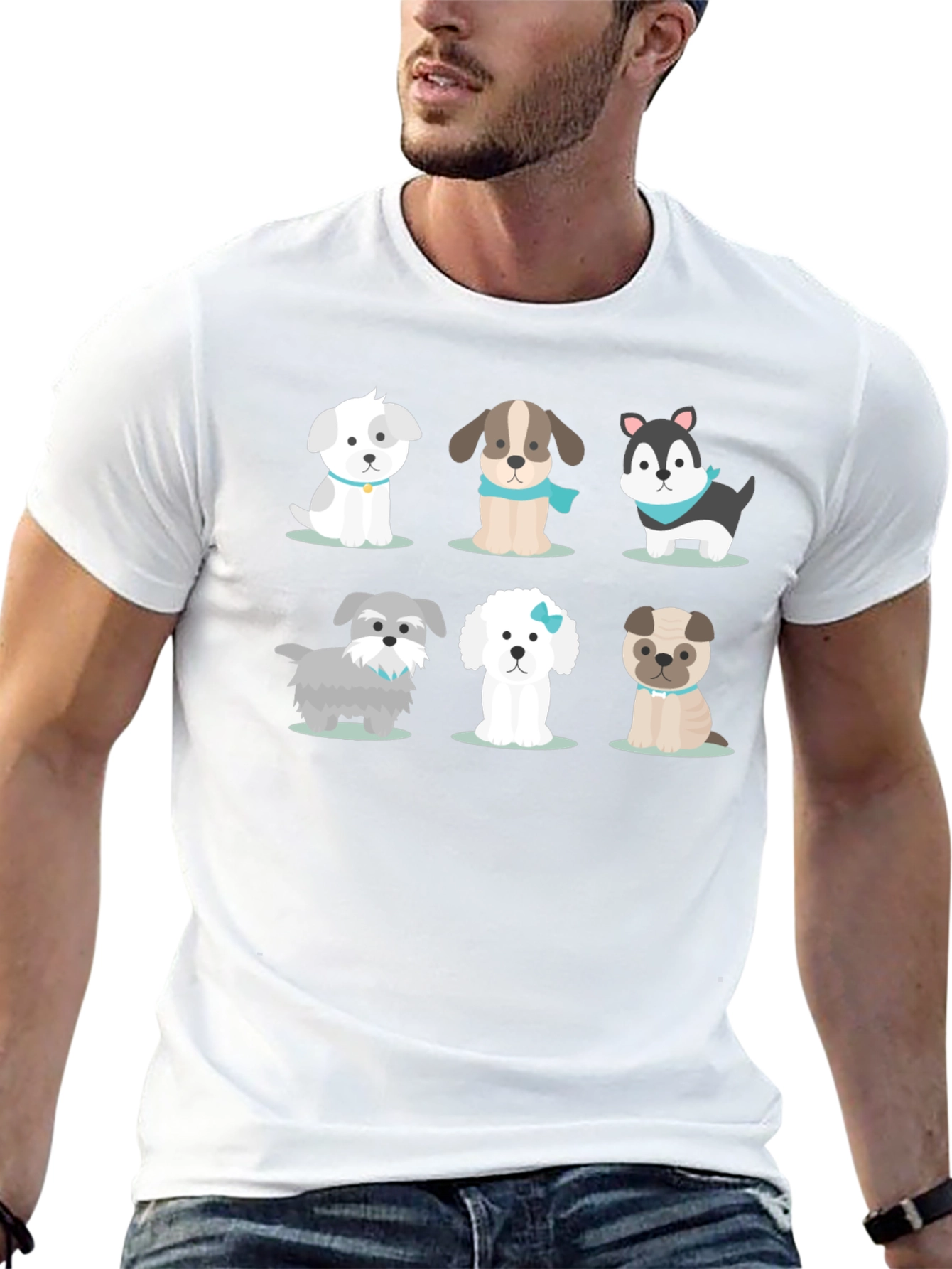 Cute Cartoon Puppy Dog T-Shirt
