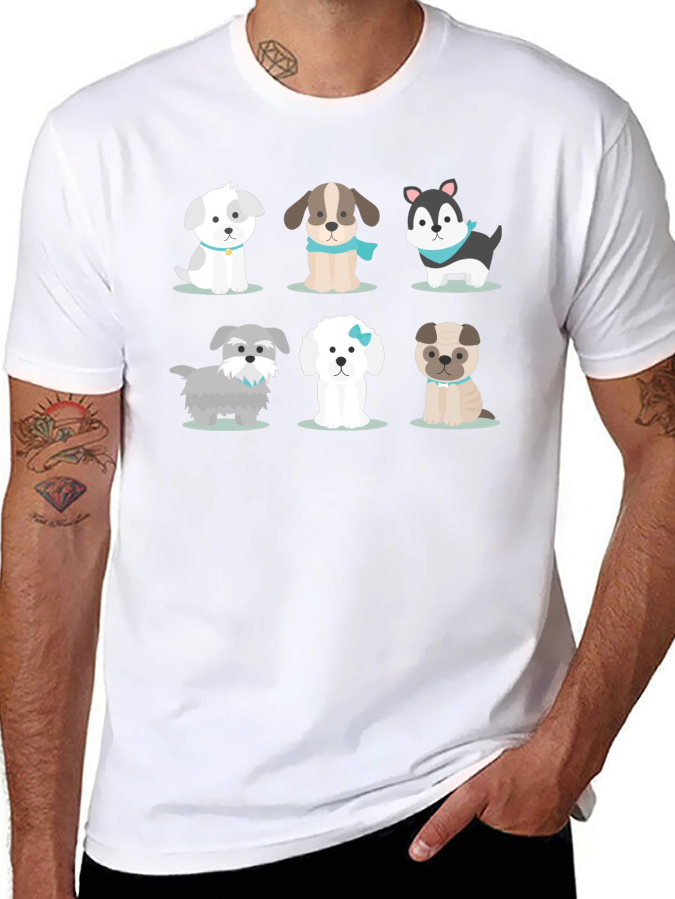 Cute Cartoon Puppy Dog T-Shirt