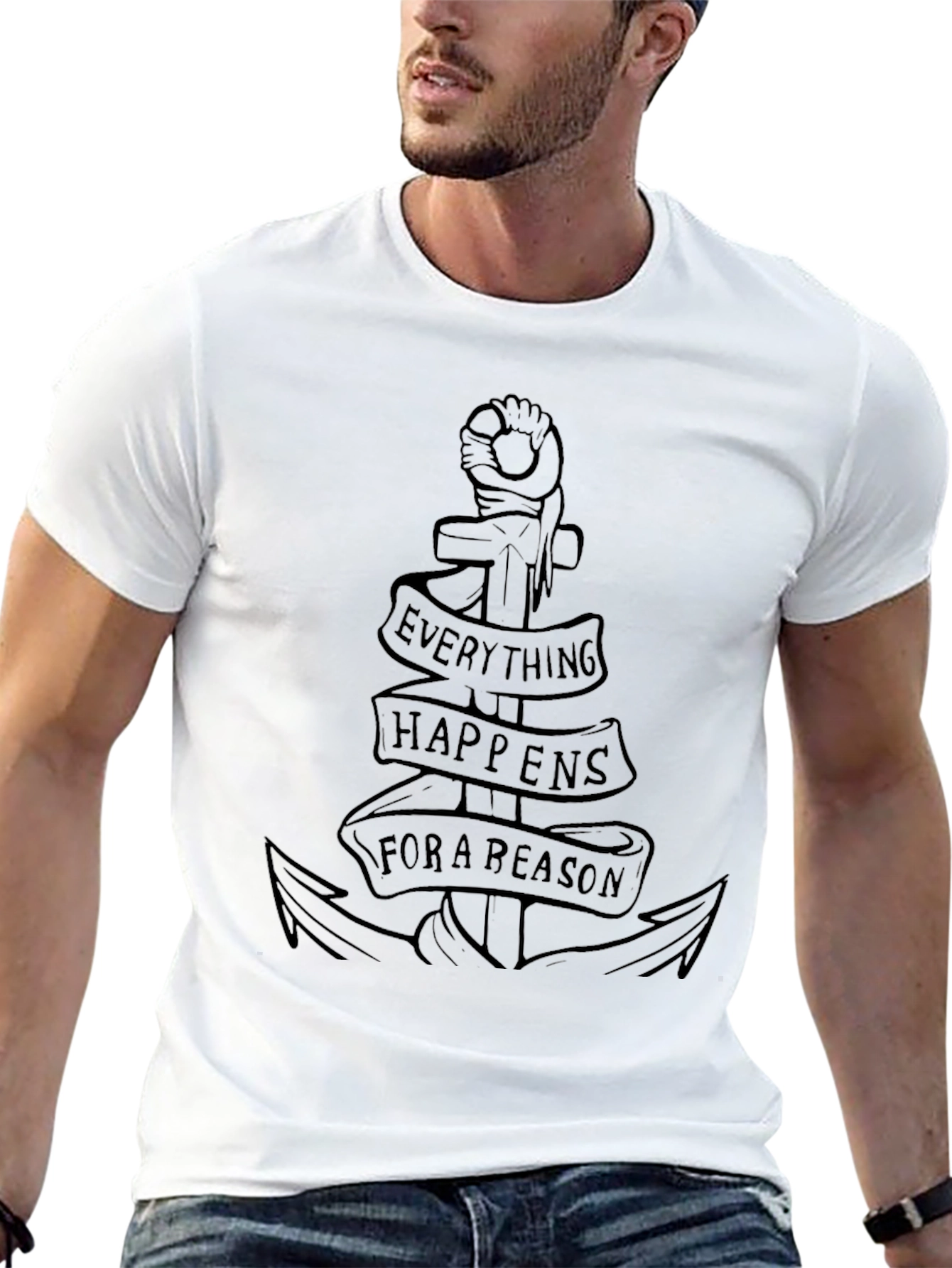 Everything Happens For A Reason Graphic Tee