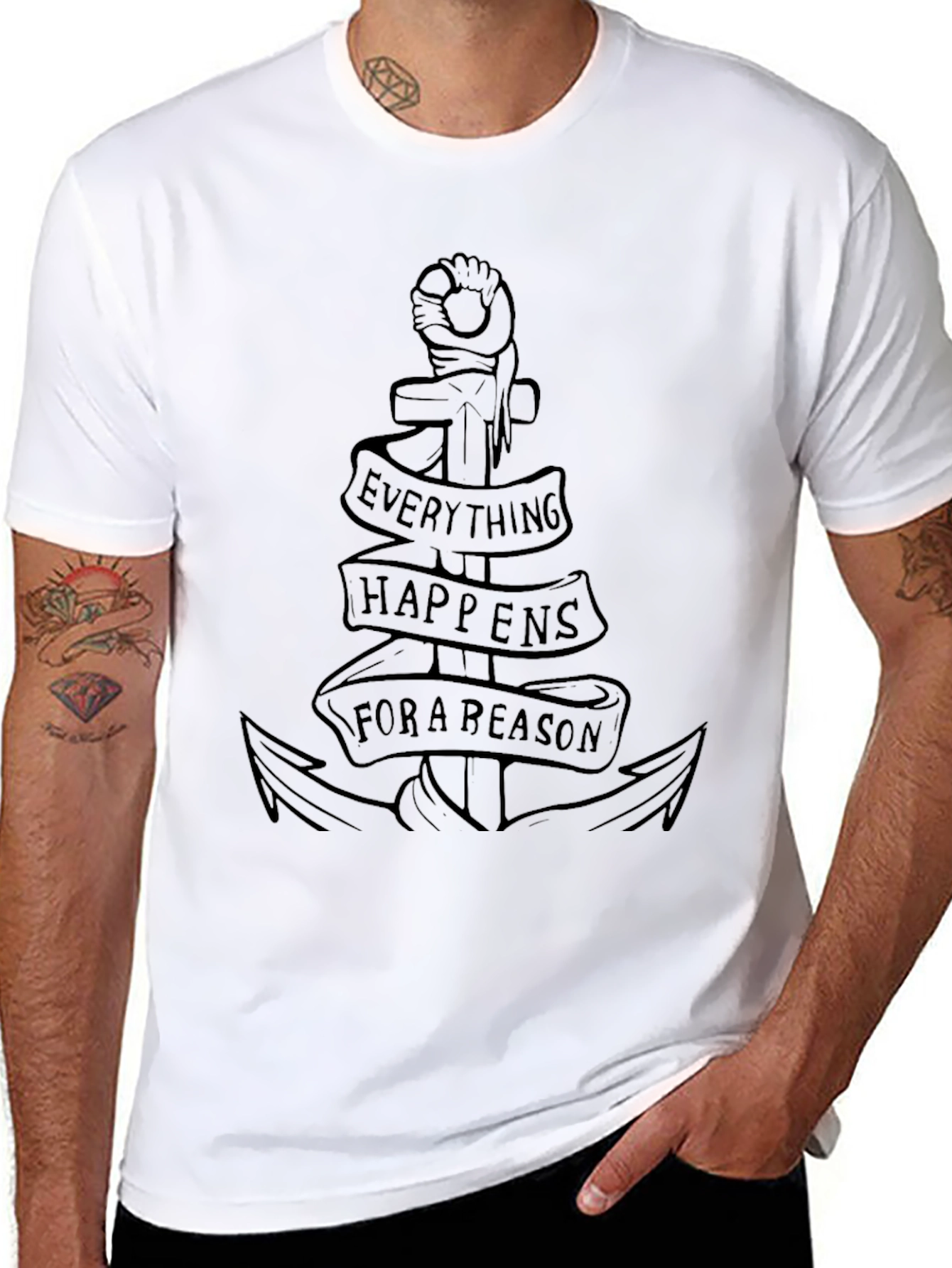 Everything Happens For A Reason Graphic Tee